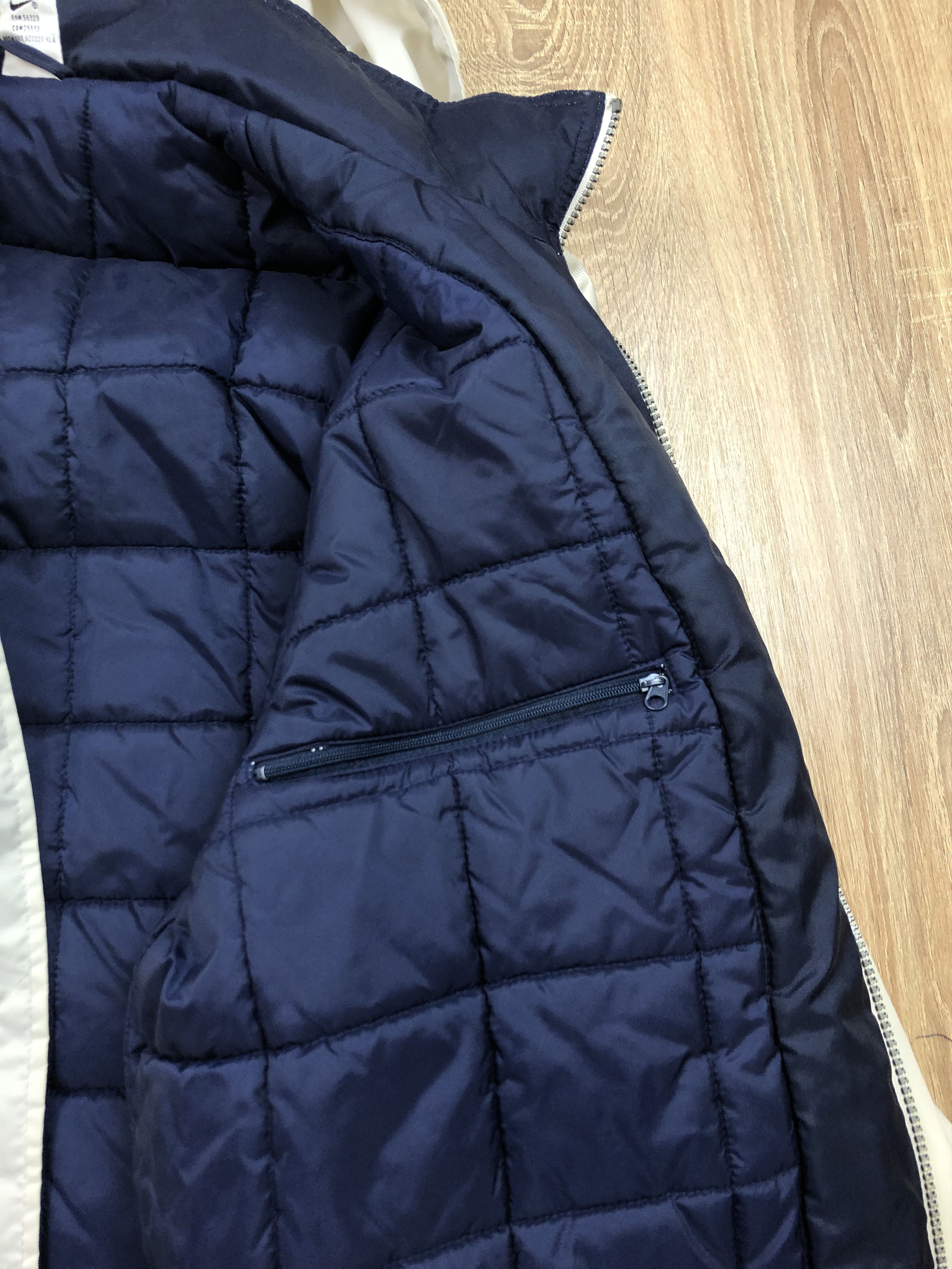 Nike × Vintage Vintage Nike Jacket Rare Big Logo Swoosh Y2K hype Drill Size US L / EU 52-54 / 3 - 7 Thumbnail