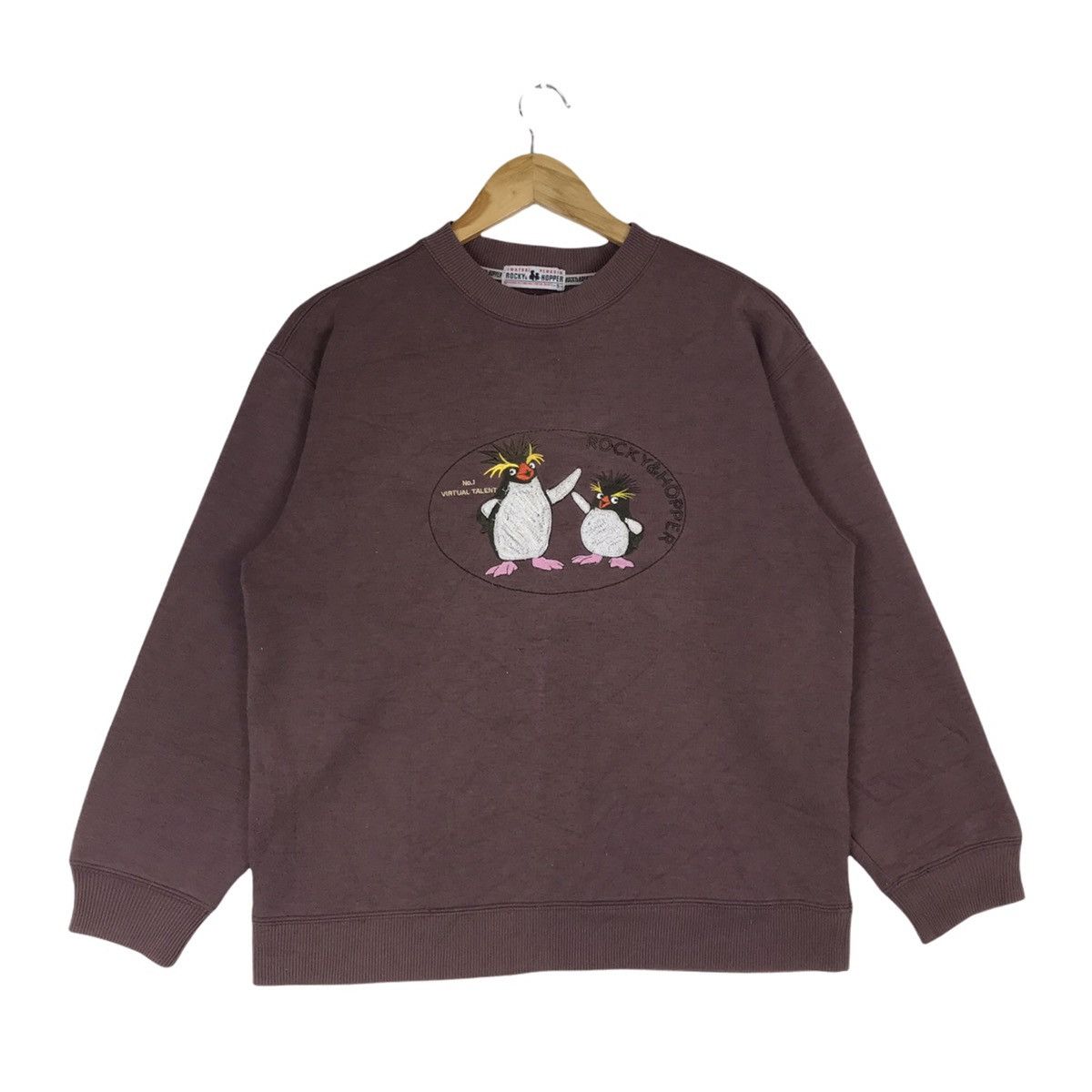 Vintage Vintage Iwatobi Penguin Rocky Hopper Crewneck Sweatshirt Size US S / EU 44-46 / 1 - 1 Thumbnail