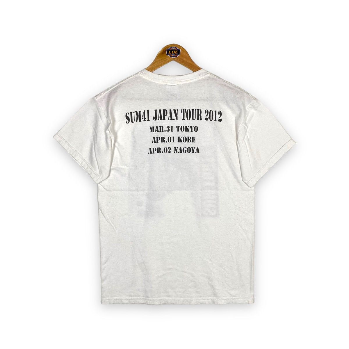 Band Tees × Vintage SUM 41 JAPAN TOUR 2012 PUNK ROCK BAND TEE Size US S / EU 44-46 / 1 - 6 Thumbnail