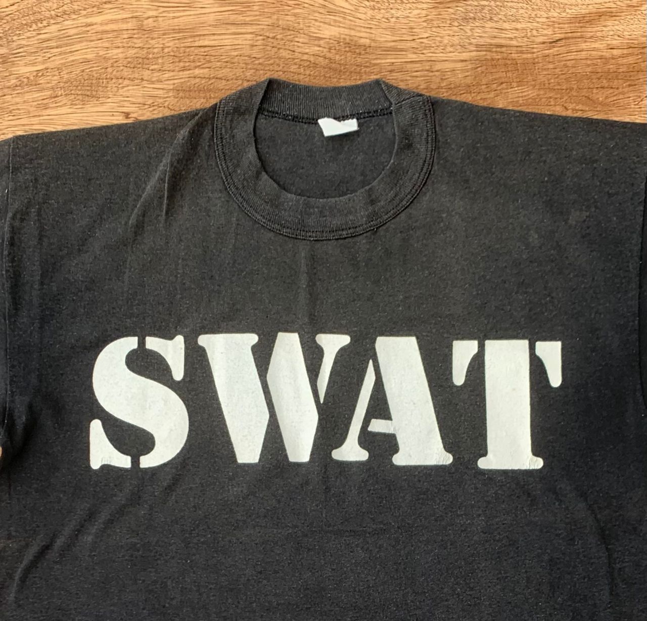 Vintage vintage tee D 37 SWAT Size US L / EU 52-54 / 3 - 2 Thumbnail