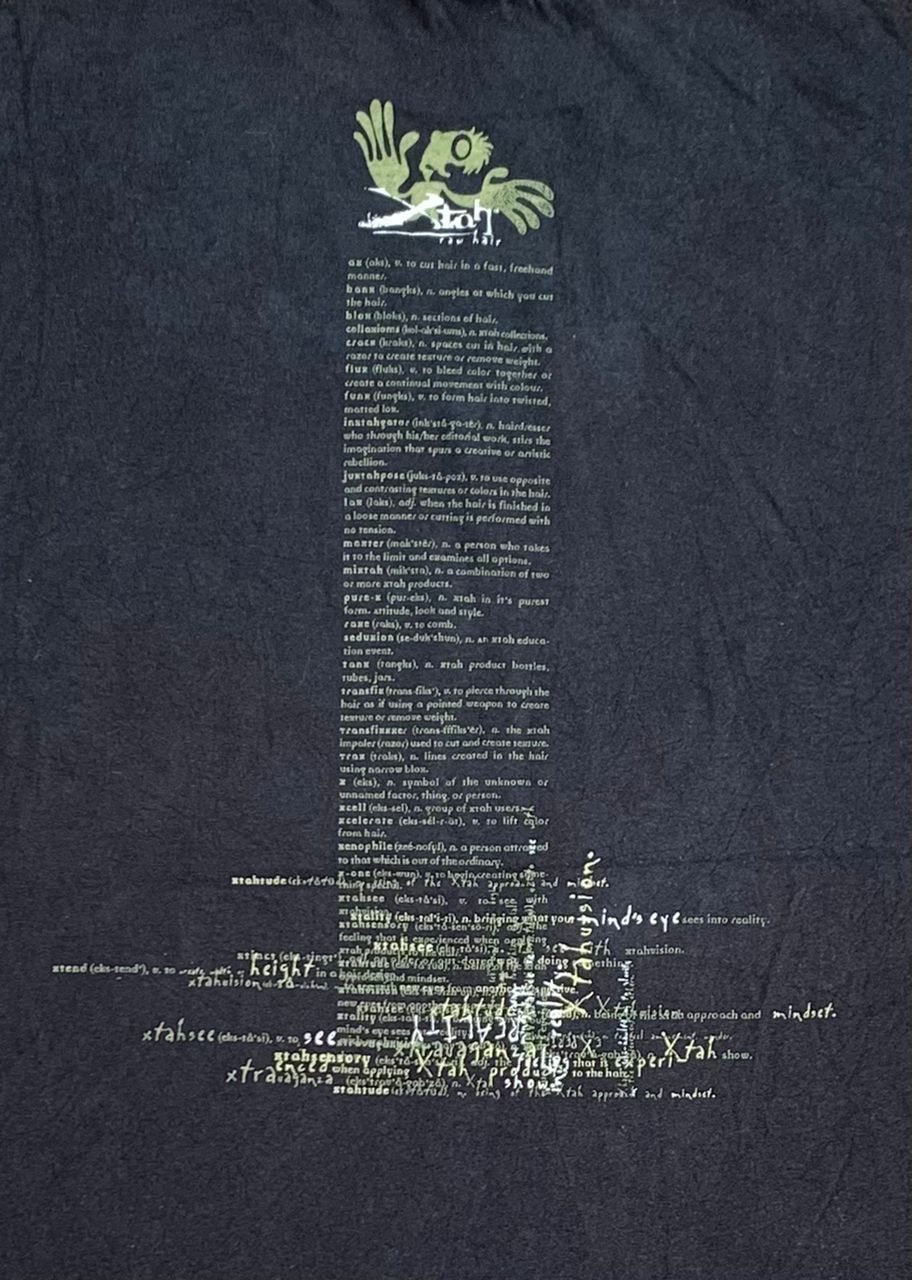 Anvil × Vintage Vintage Tee D 34 Xtah Sebastian Raw Hair Size US L / EU 52-54 / 3 - 4 Thumbnail