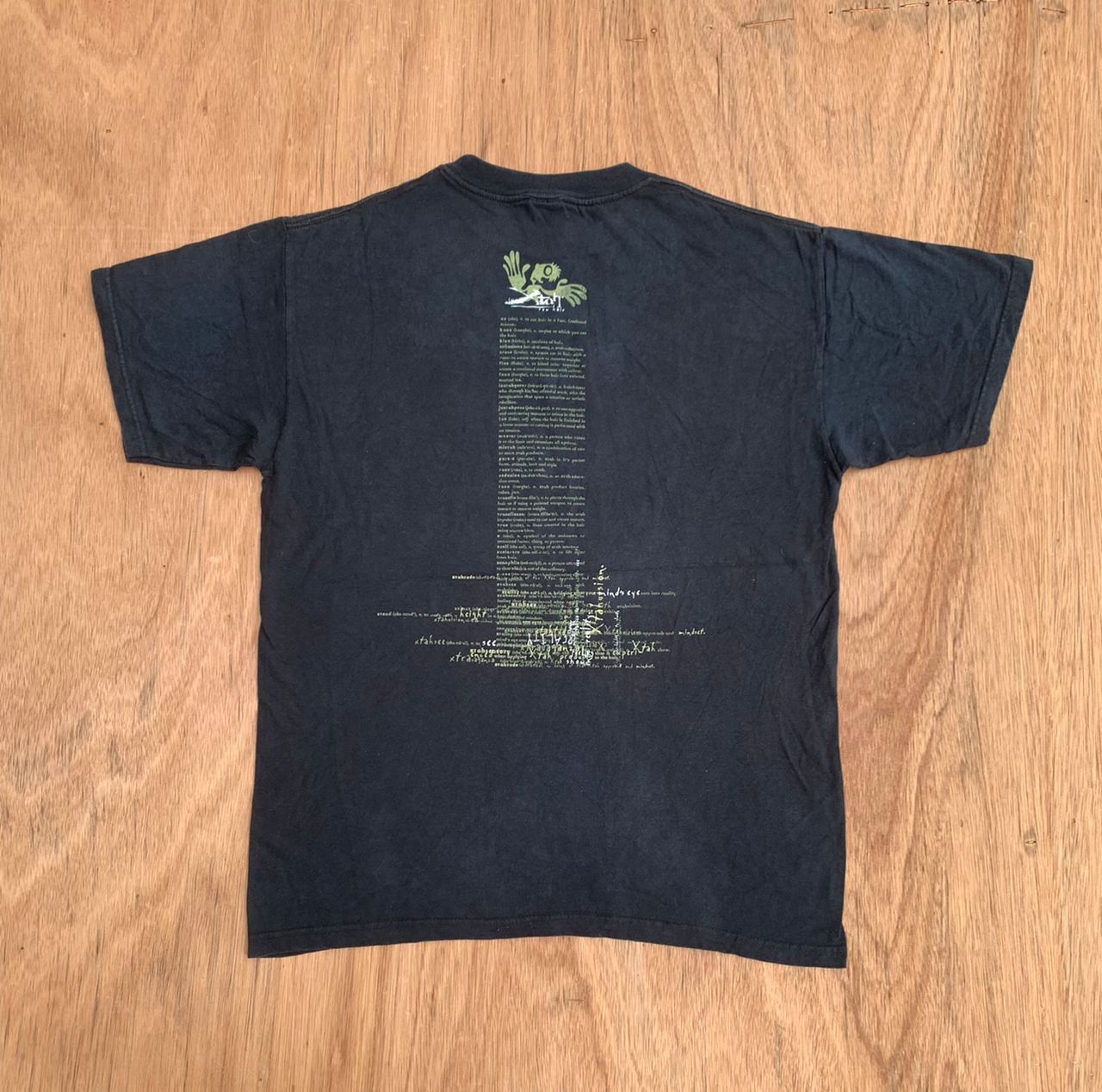 Anvil × Vintage Vintage Tee D 34 Xtah Sebastian Raw Hair Size US L / EU 52-54 / 3 - 3 Thumbnail