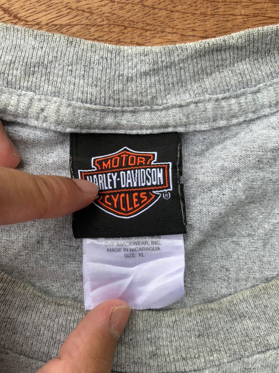Harley Davidson × Vintage Vintage Tee D 37 Harley davidson Size US XL / EU 56 / 4 - 4 Thumbnail