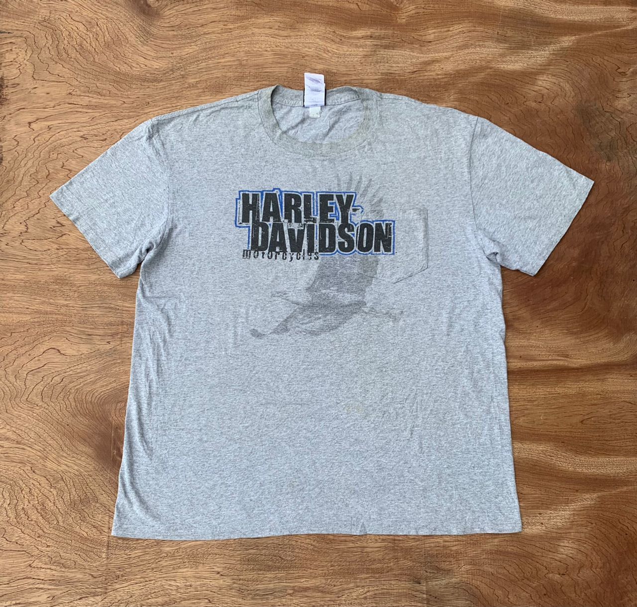 image of Tee D 37 Harley Davidson in Grey, Men's (Size XL)