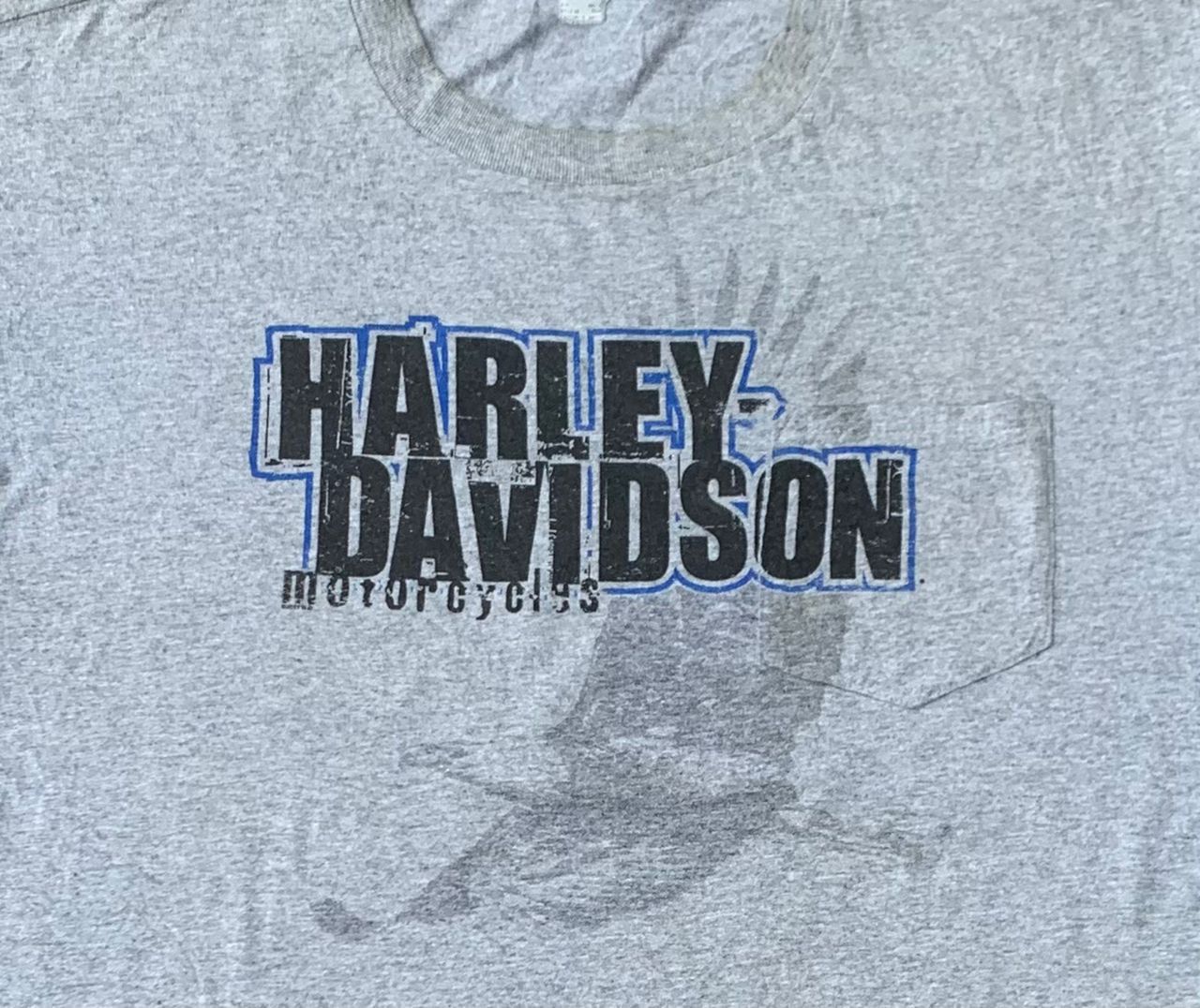 Harley Davidson × Vintage Vintage Tee D 37 Harley davidson Size US XL / EU 56 / 4 - 2 Thumbnail