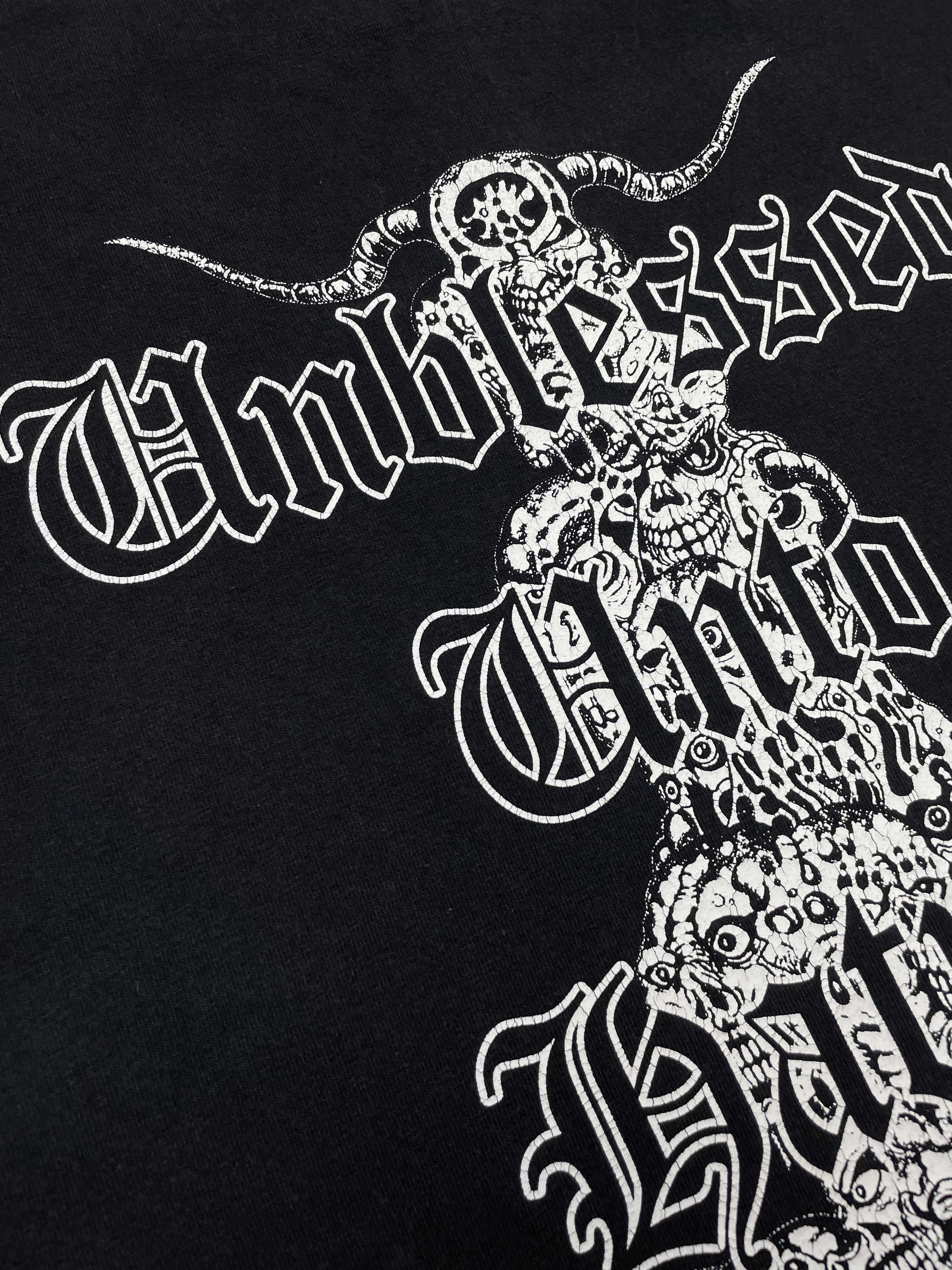 Band Tees × Vintage Vintage Crucifire 2002 Death Metal Tee Unblessed Unto Hatred Size US L / EU 52-54 / 3 - 14 Thumbnail