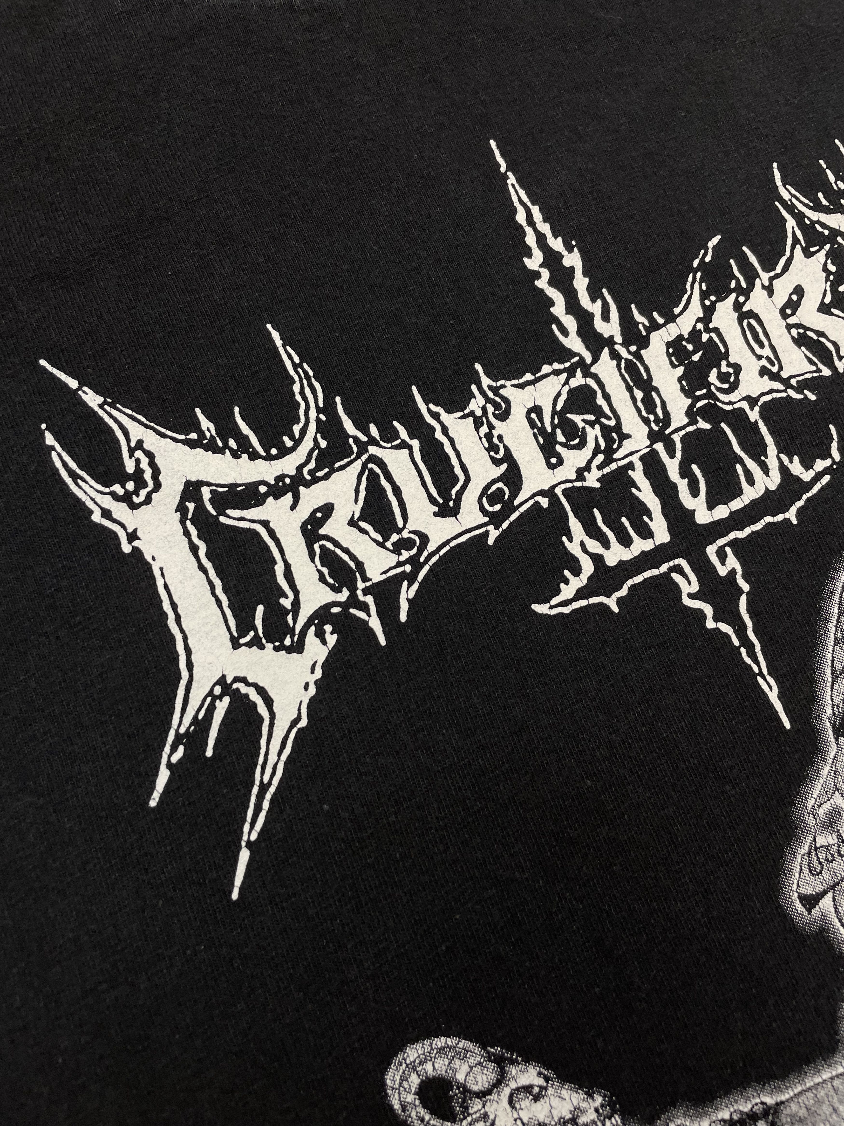Band Tees × Vintage Vintage Crucifire 2002 Death Metal Tee Unblessed Unto Hatred Size US L / EU 52-54 / 3 - 6 Thumbnail