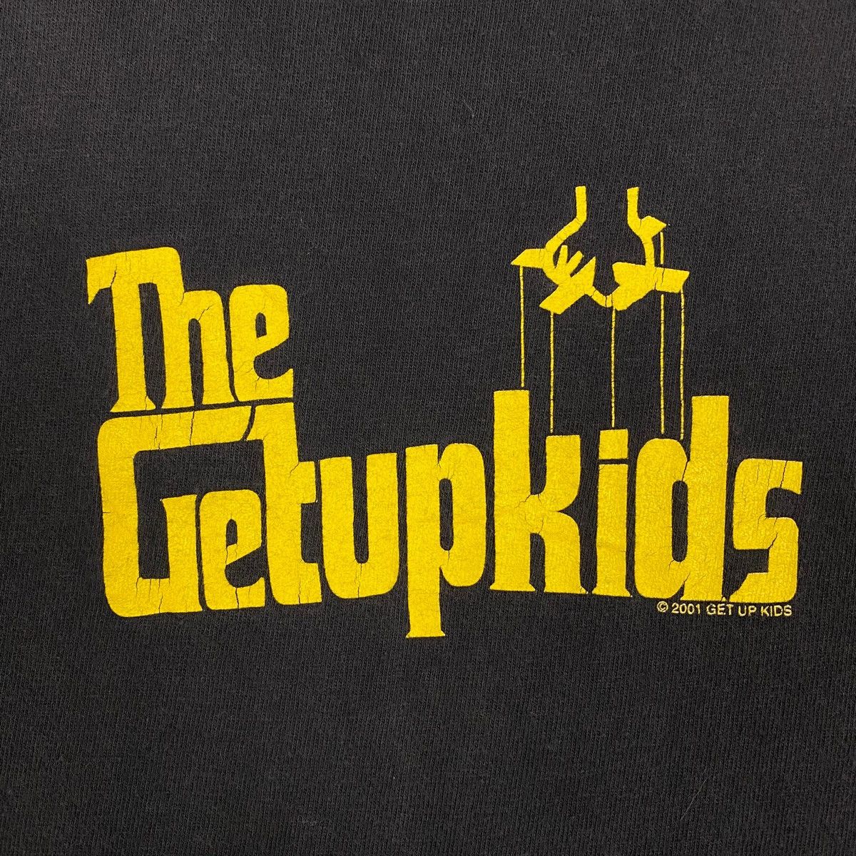 Band Tees × Vintage VINTAGE 2001 GET UP KIDS BAND T SHIRT GODFATHER MOVIE STYLE Size US S / EU 44-46 / 1 - 3 Thumbnail