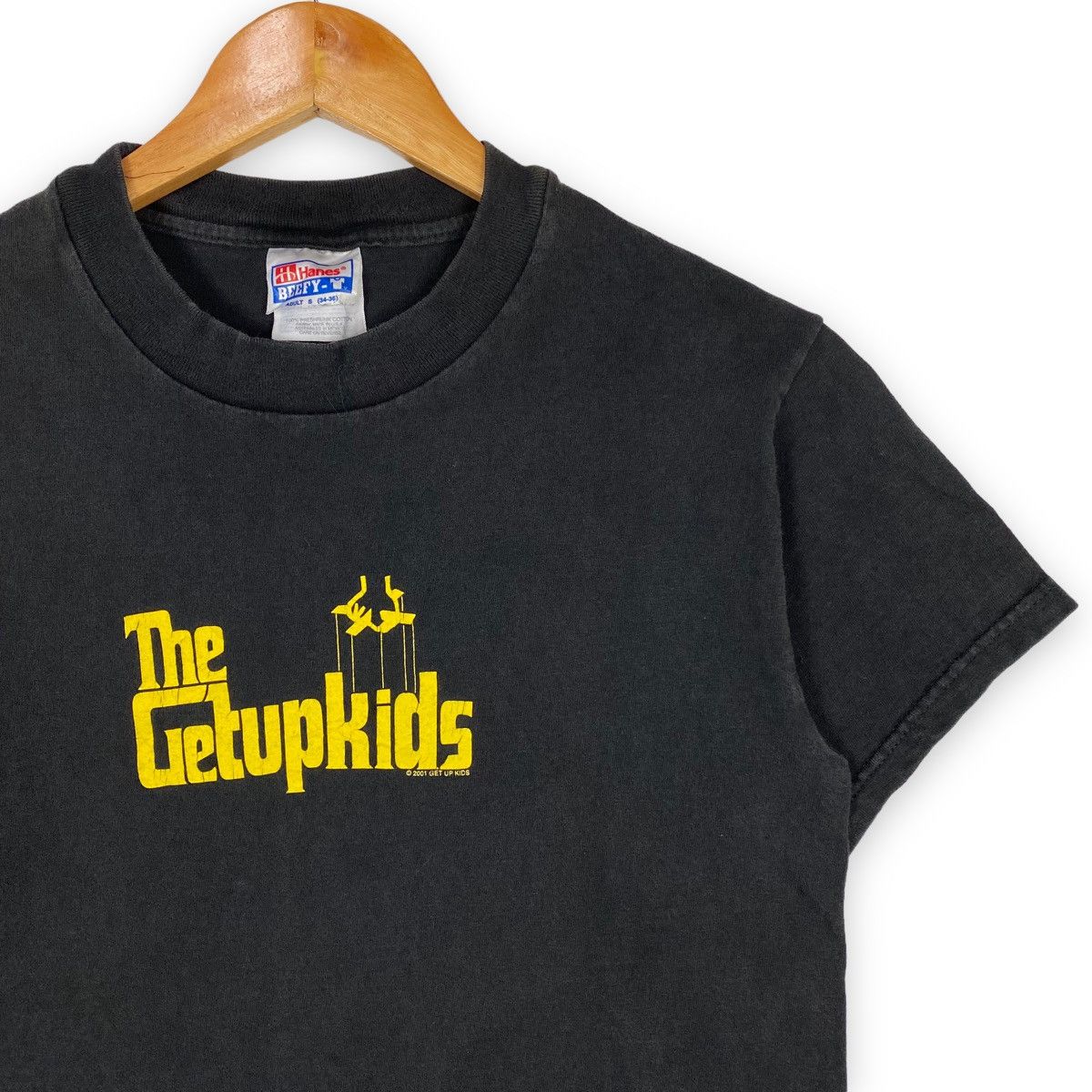 Band Tees × Vintage VINTAGE 2001 GET UP KIDS BAND T SHIRT GODFATHER MOVIE STYLE Size US S / EU 44-46 / 1 - 2 Thumbnail