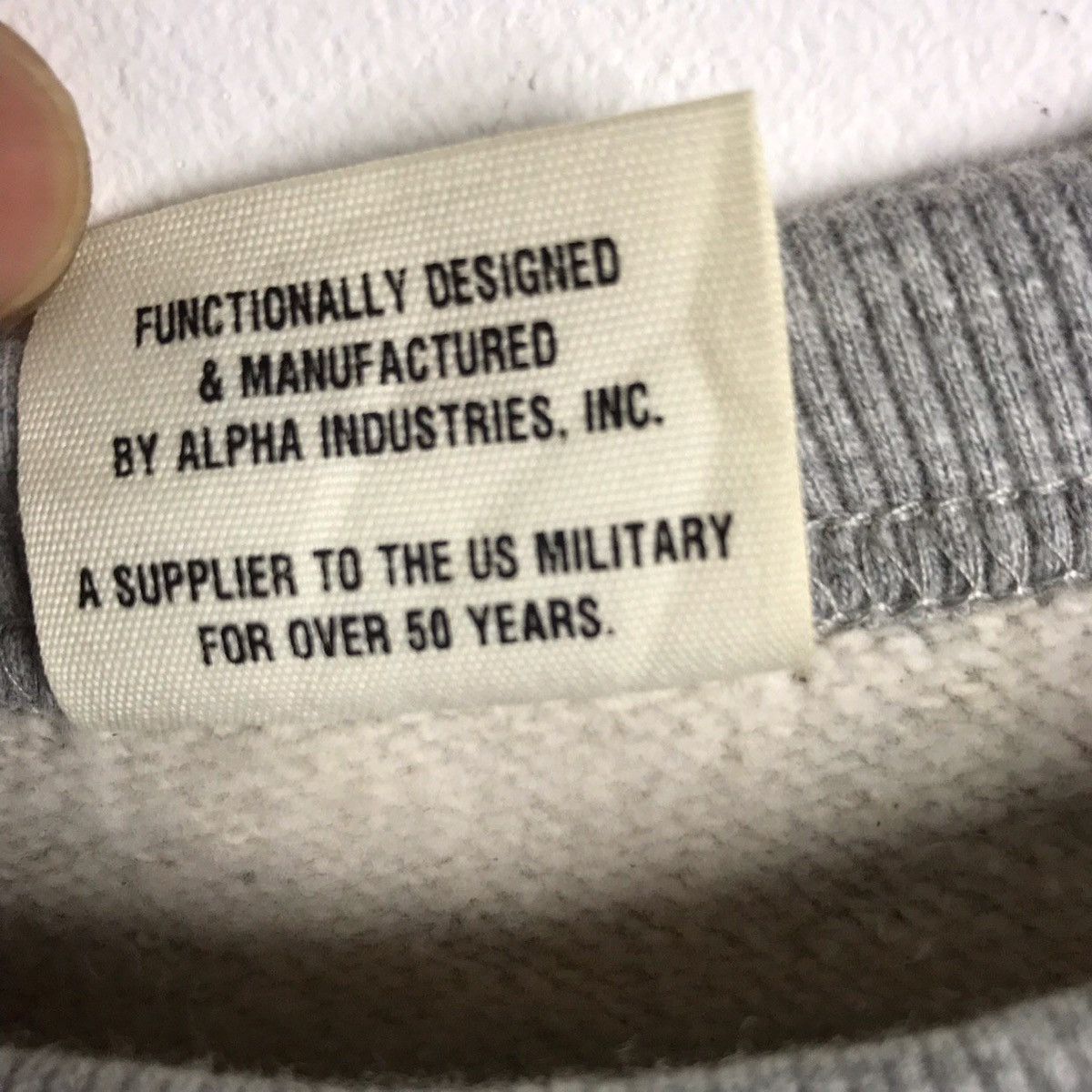 Alpha Industries Alpha Industries Us Military Sweatshirt Size US M / EU 48-50 / 2 - 6 Thumbnail