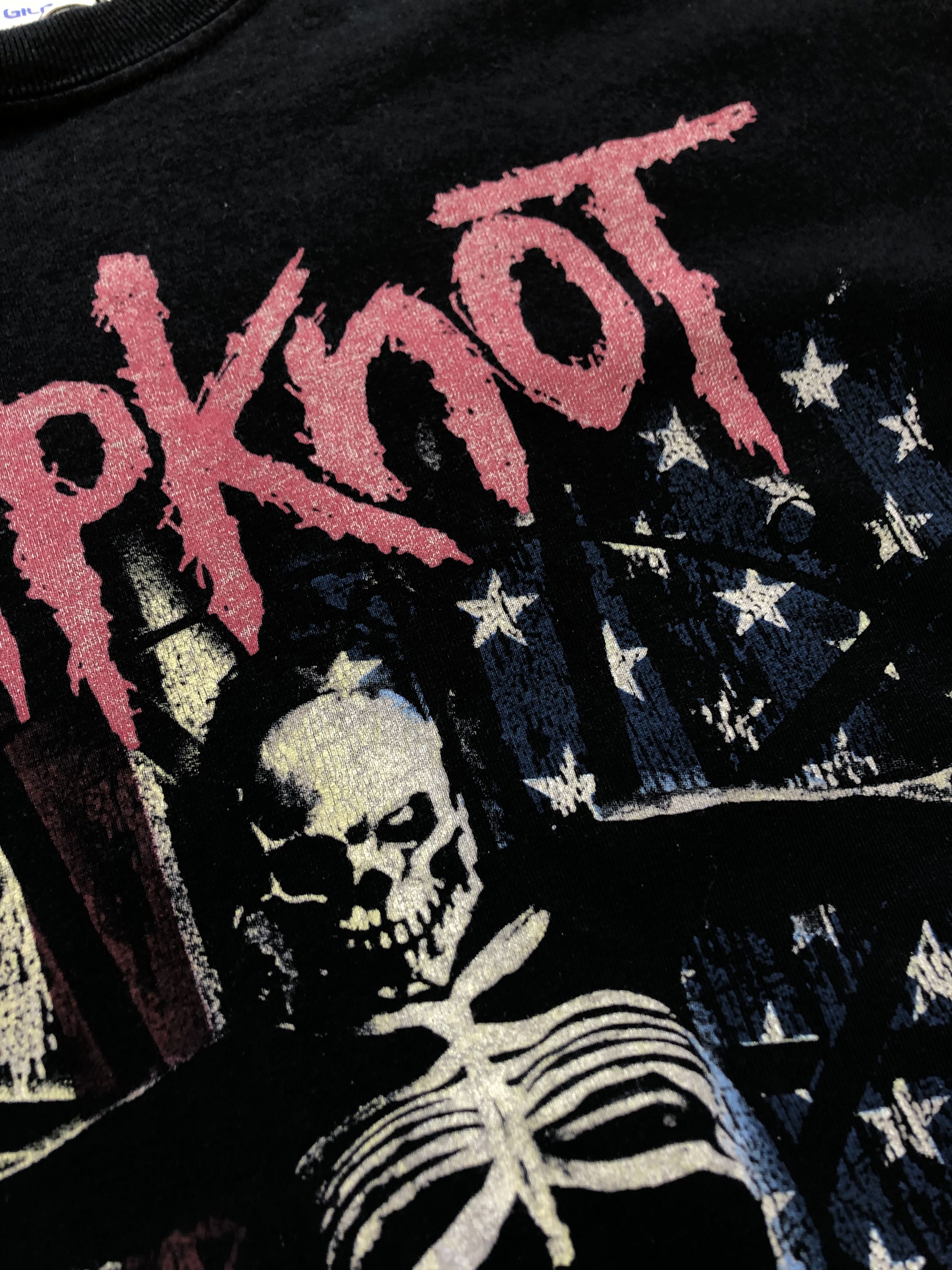 Band Tees × Slipknot Slipknot 2015 Shirt Jersey Band Rock Tee Rare Y2K Drill Hype Size US M / EU 48-50 / 2 - 4 Thumbnail