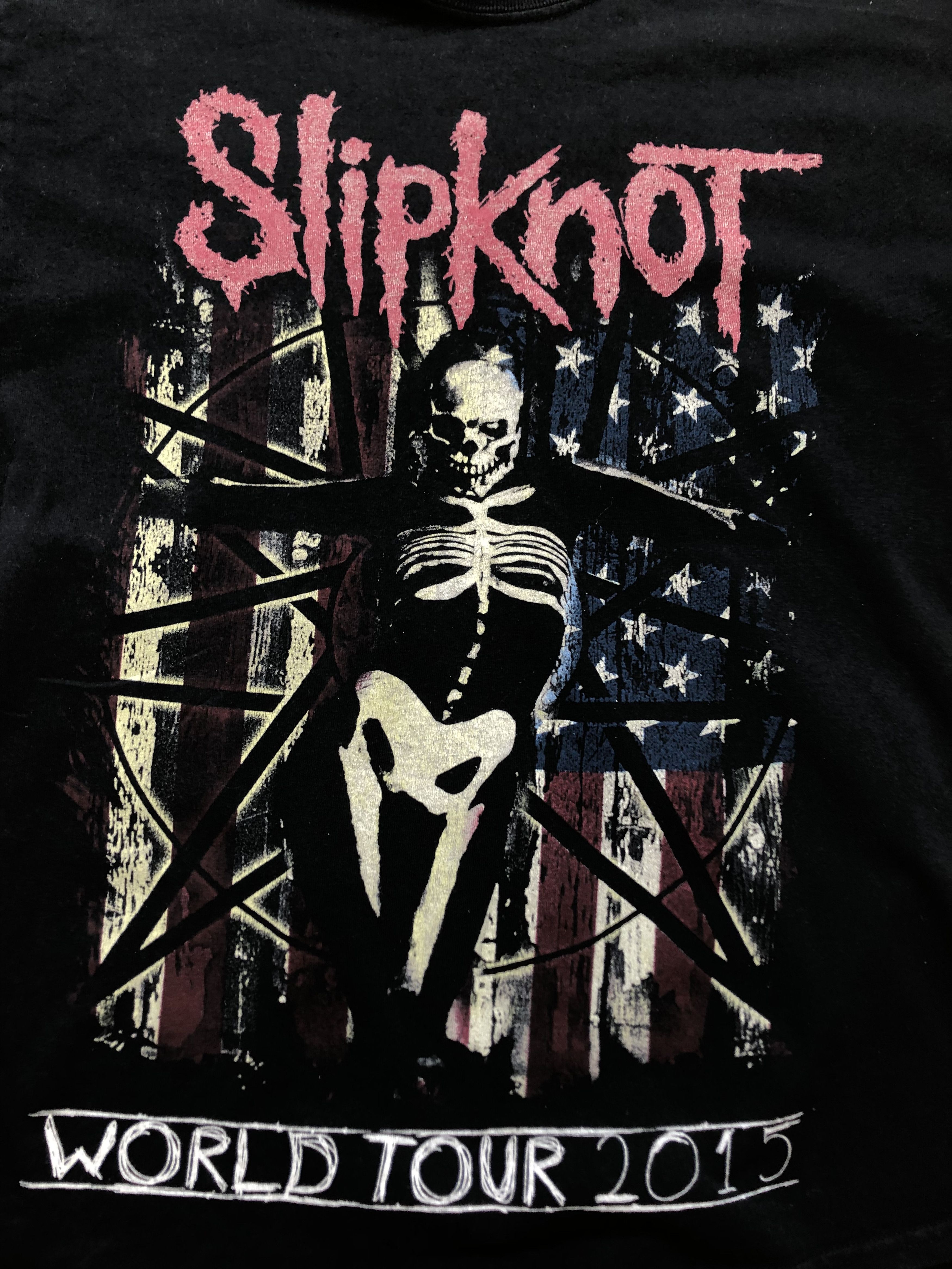 Band Tees × Slipknot Slipknot 2015 Shirt Jersey Band Rock Tee Rare Y2K Drill Hype Size US M / EU 48-50 / 2 - 3 Thumbnail