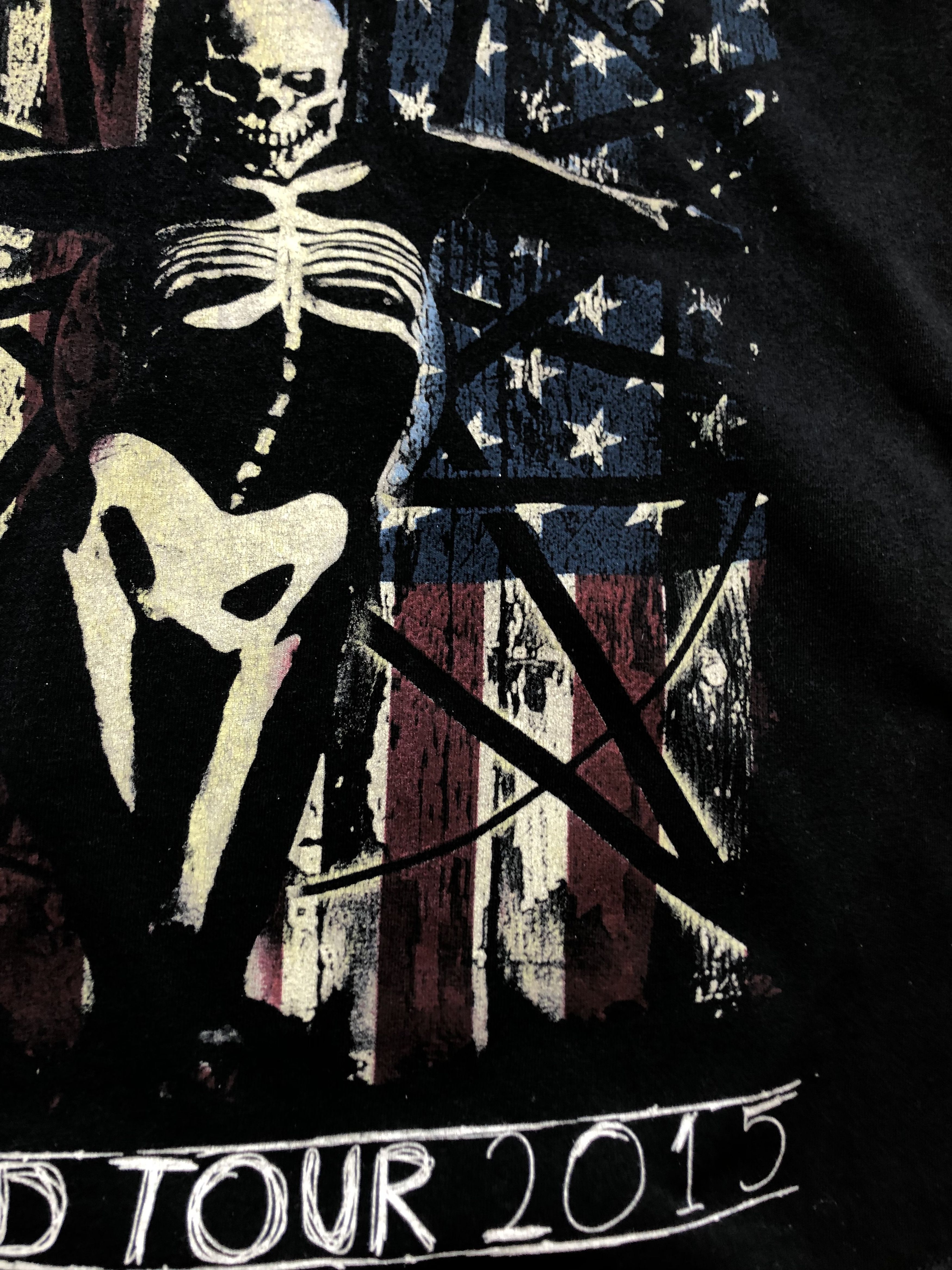 Band Tees × Slipknot Slipknot 2015 Shirt Jersey Band Rock Tee Rare Y2K Drill Hype Size US M / EU 48-50 / 2 - 7 Thumbnail