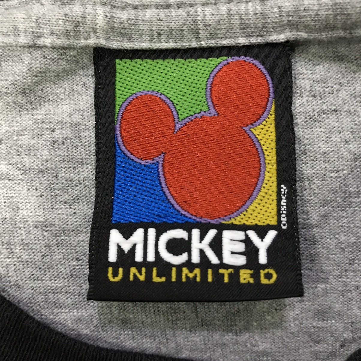 Mickey Mouse Vtg Street Surfer Mickey Mouse Ringer Tee Shirt Size US M / EU 48-50 / 2 - 8 Thumbnail