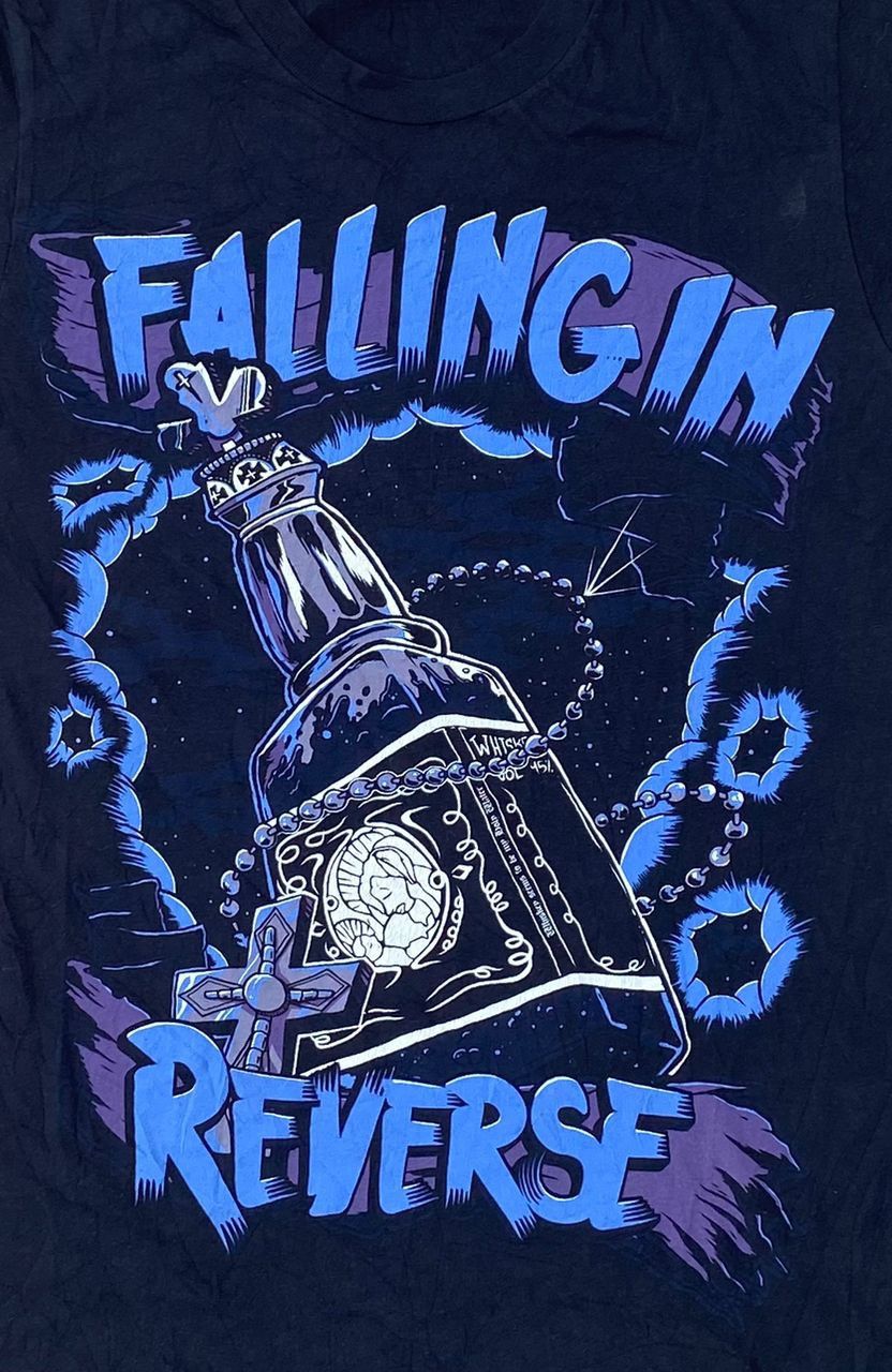 Vintage vintage tee E 1 falling in reverse Size US S / EU 44-46 / 1 - 2 Thumbnail