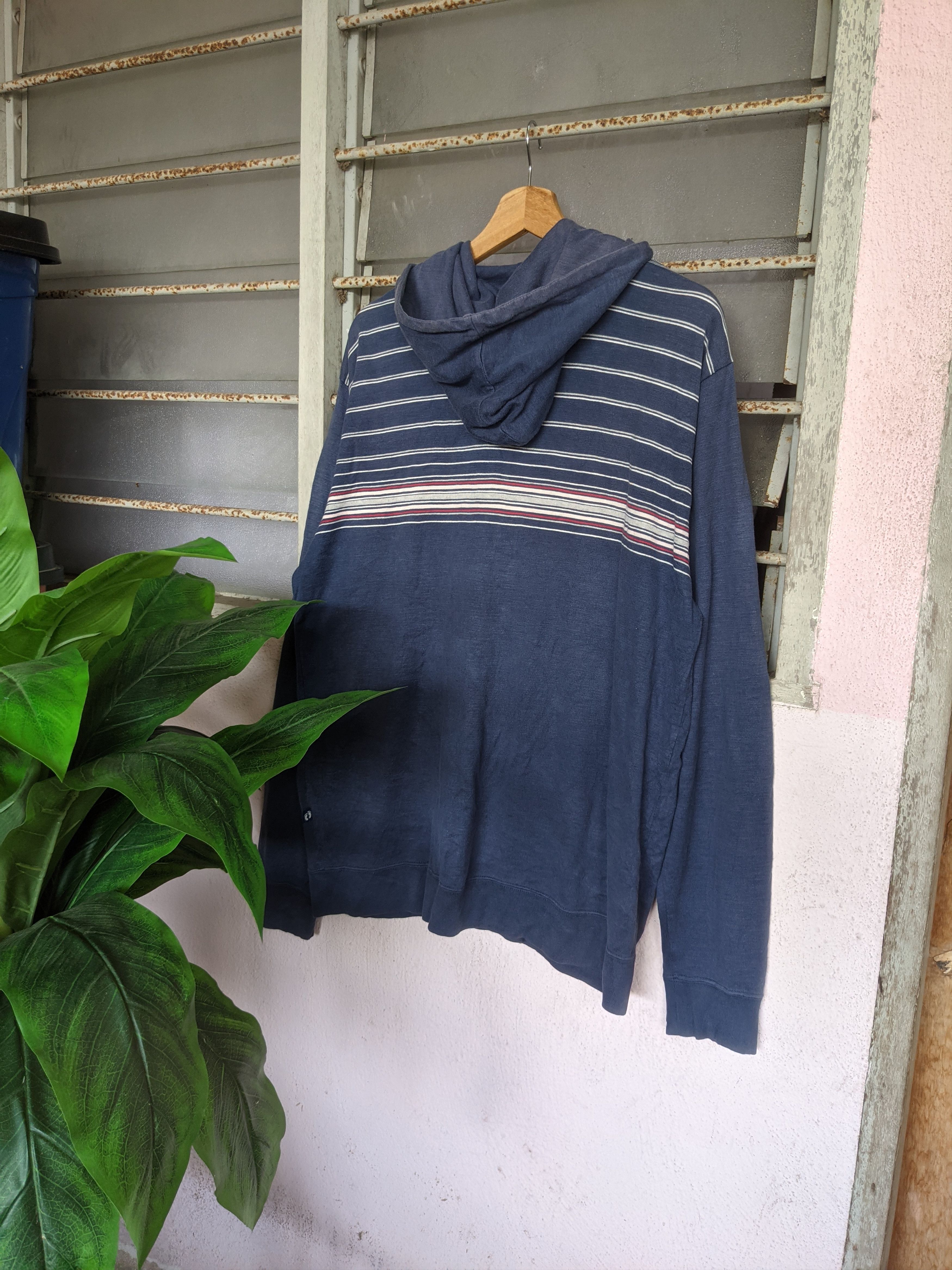 Hang Ten × Vintage ⚡️Rare⚡️ Hang Ten Stripe Hoodies Size US L / EU 52-54 / 3 - 2 Thumbnail