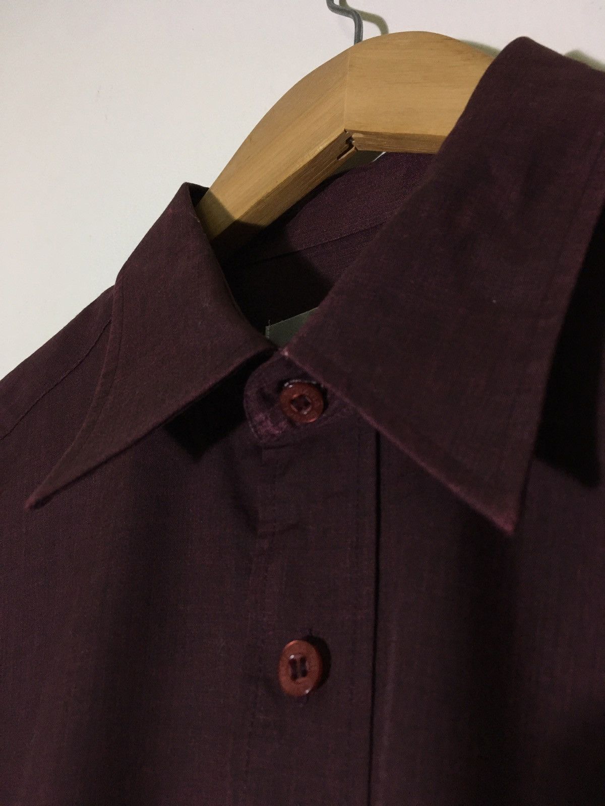 Balenciaga Balenciaga Button-Up Shirt Embroidery Small Logo Size US L / EU 52-54 / 3 - 7 Thumbnail