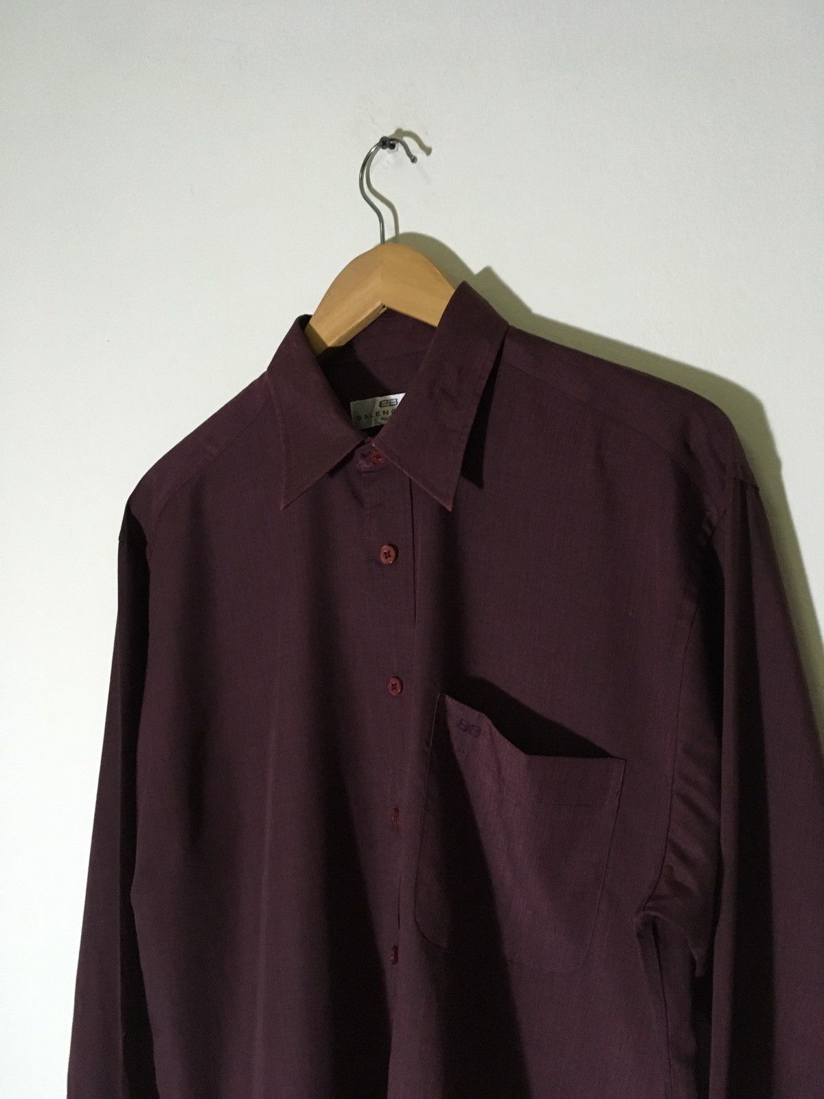 Balenciaga Balenciaga Button-Up Shirt Embroidery Small Logo Size US L / EU 52-54 / 3 - 5 Thumbnail