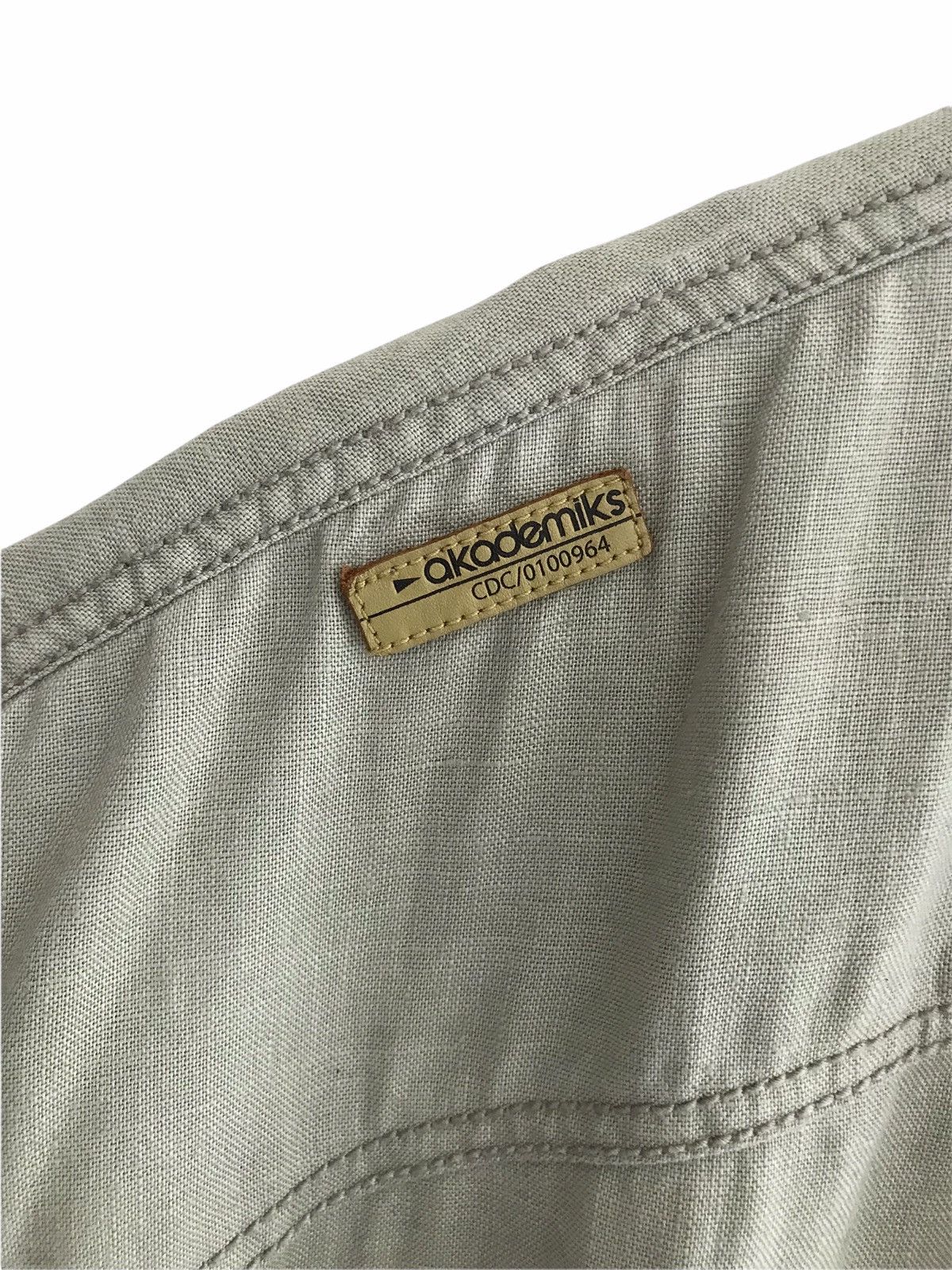 Akademiks Akademiks Tactical Linen Shirt Size US L / EU 52-54 / 3 - 3 Thumbnail