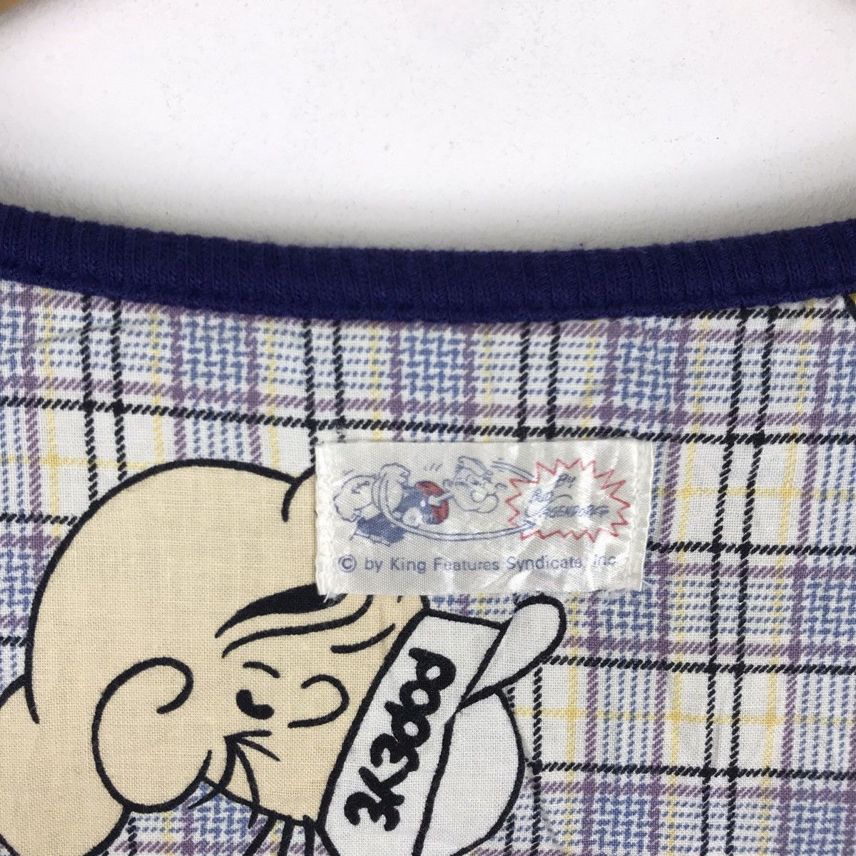 Cartoon Network × Vintage Vintage 90s Popeye The Sailorman Reversible Sweatshirt Size US M / EU 48-50 / 2 - 12 Thumbnail