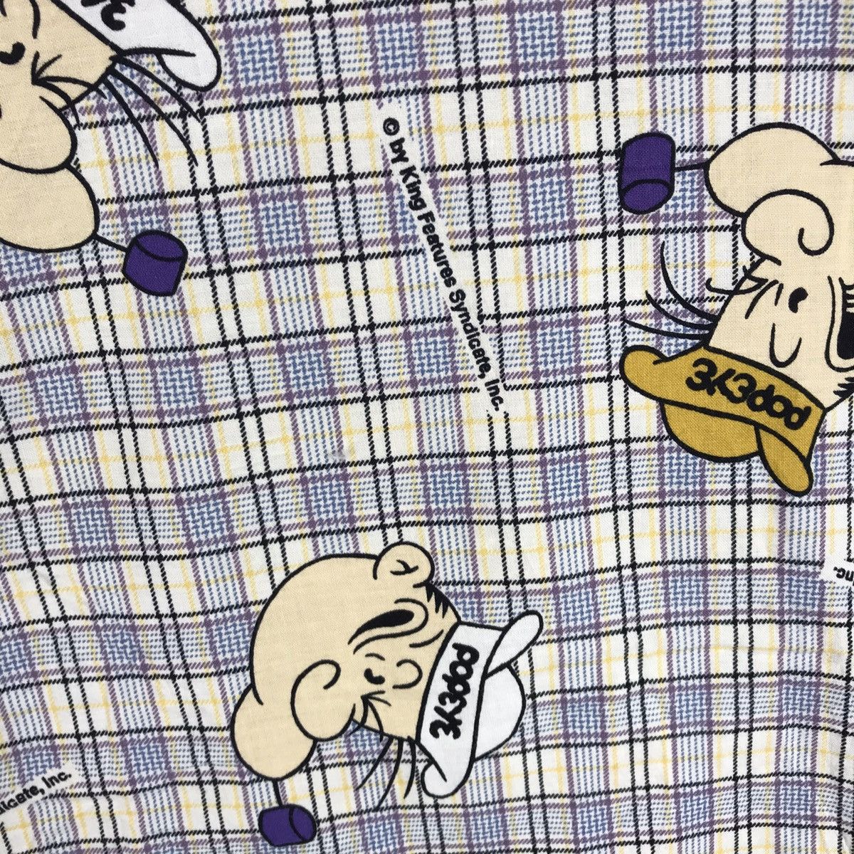 Cartoon Network × Vintage Vintage 90s Popeye The Sailorman Reversible Sweatshirt Size US M / EU 48-50 / 2 - 9 Thumbnail