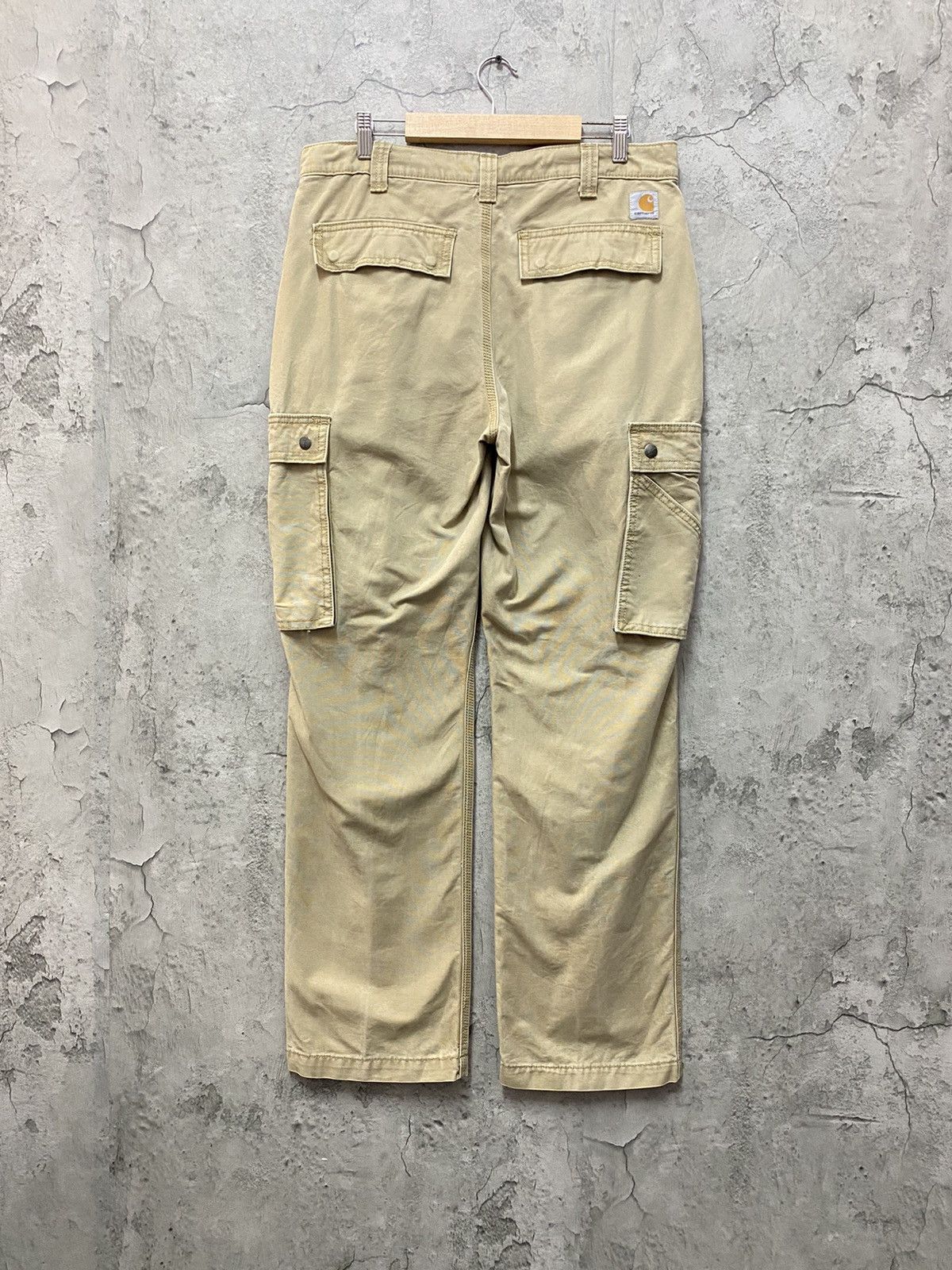 Carhartt × Carhartt Wip × Vintage Vintage Carhartt Cargo Technical Casual Workwear Pants Size US 33 - 2 Thumbnail