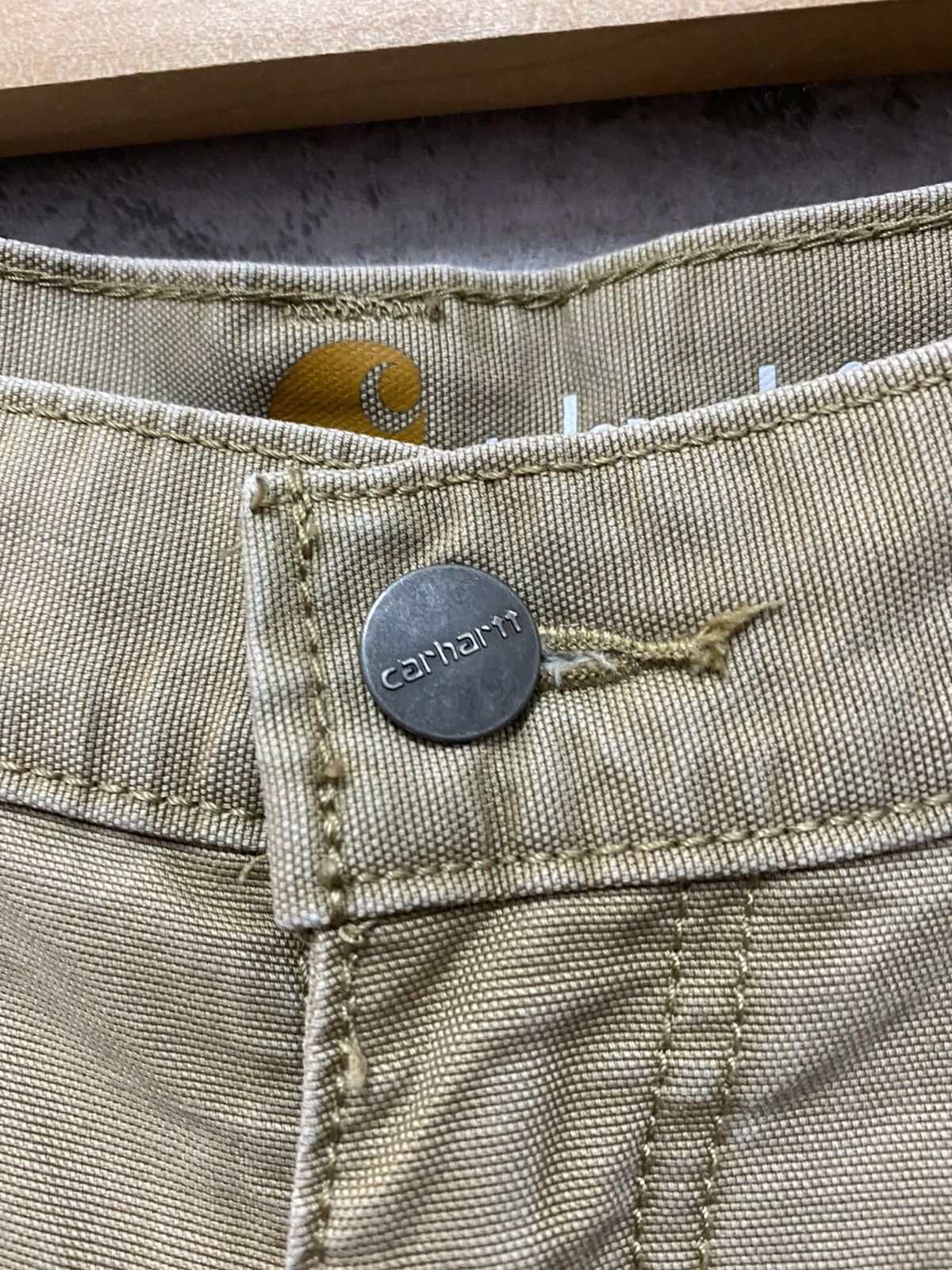 Carhartt × Carhartt Wip × Vintage Vintage Carhartt Cargo Technical Casual Workwear Pants Size US 33 - 15 Thumbnail