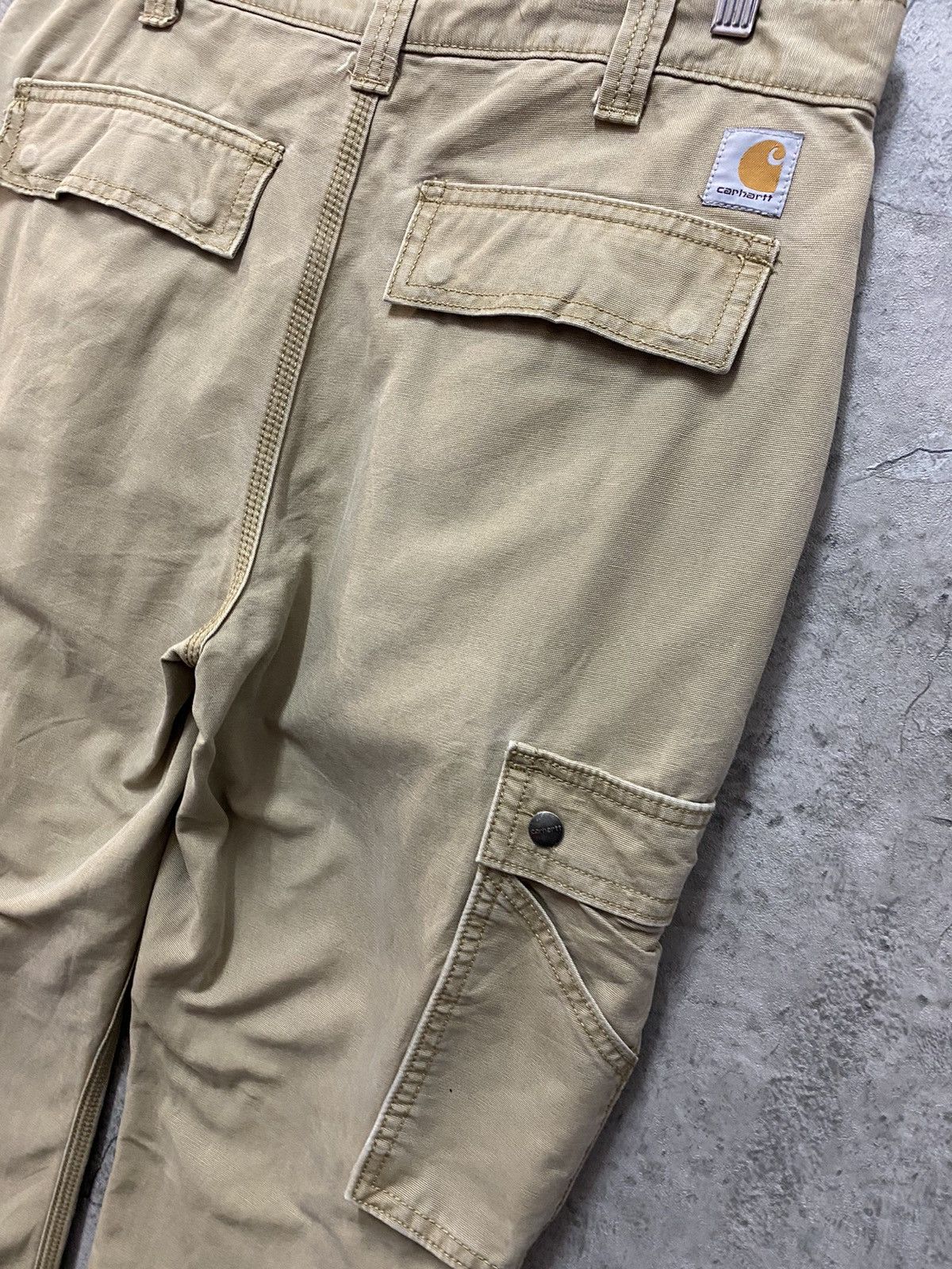 Carhartt × Carhartt Wip × Vintage Vintage Carhartt Cargo Technical Casual Workwear Pants Size US 33 - 11 Thumbnail