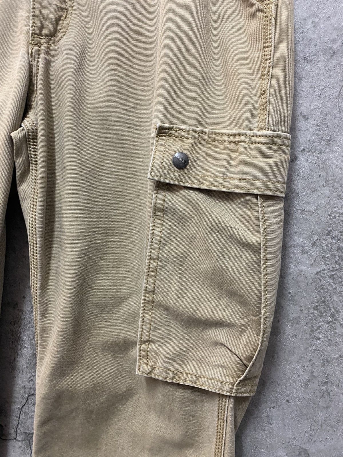 Carhartt × Carhartt Wip × Vintage Vintage Carhartt Cargo Technical Casual Workwear Pants Size US 33 - 6 Thumbnail