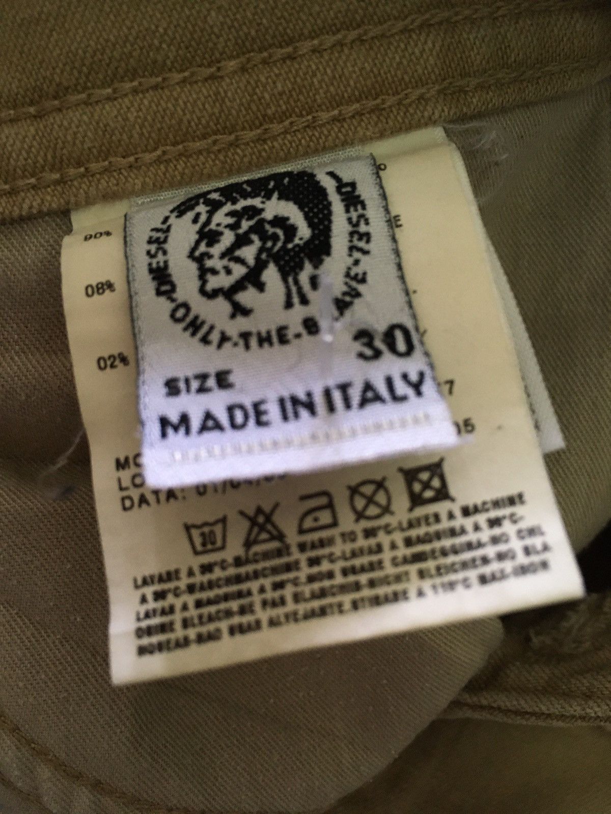 Diesel Vintage Diesel Flare Pants Made in Italy Size US 30 / EU 46 - 12 Thumbnail