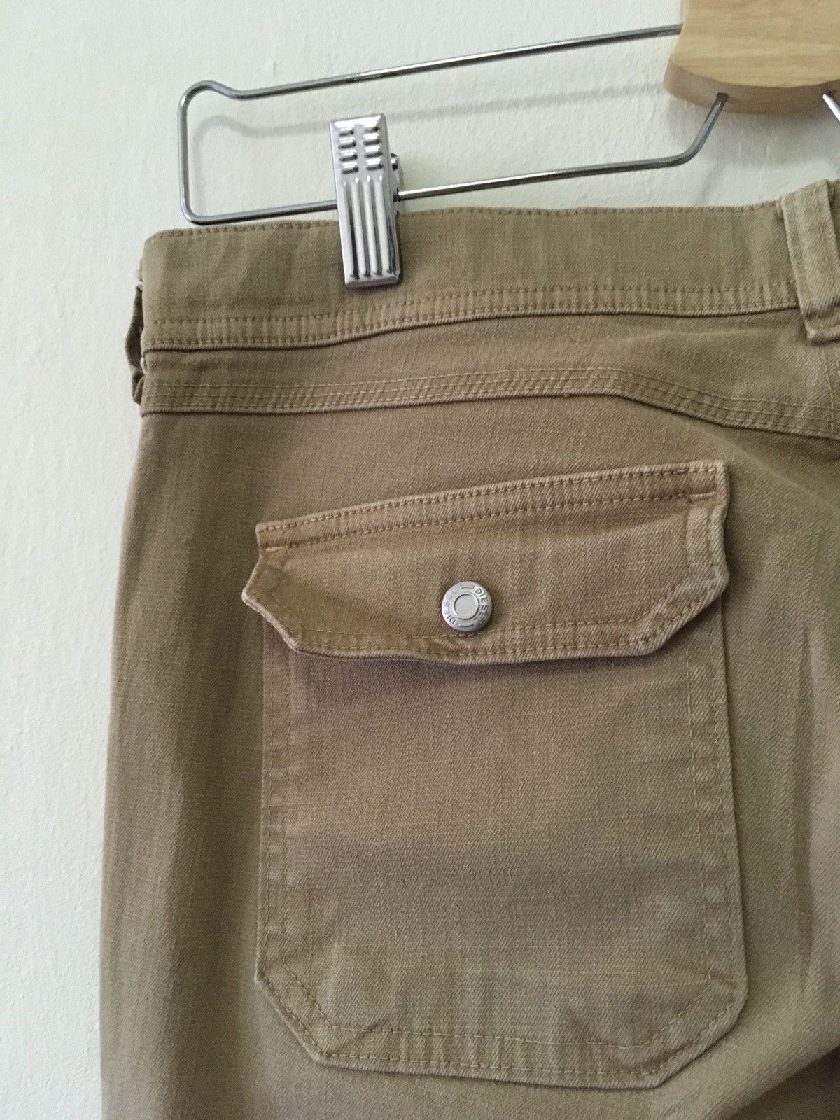 Diesel Vintage Diesel Flare Pants Made in Italy Size US 30 / EU 46 - 8 Thumbnail