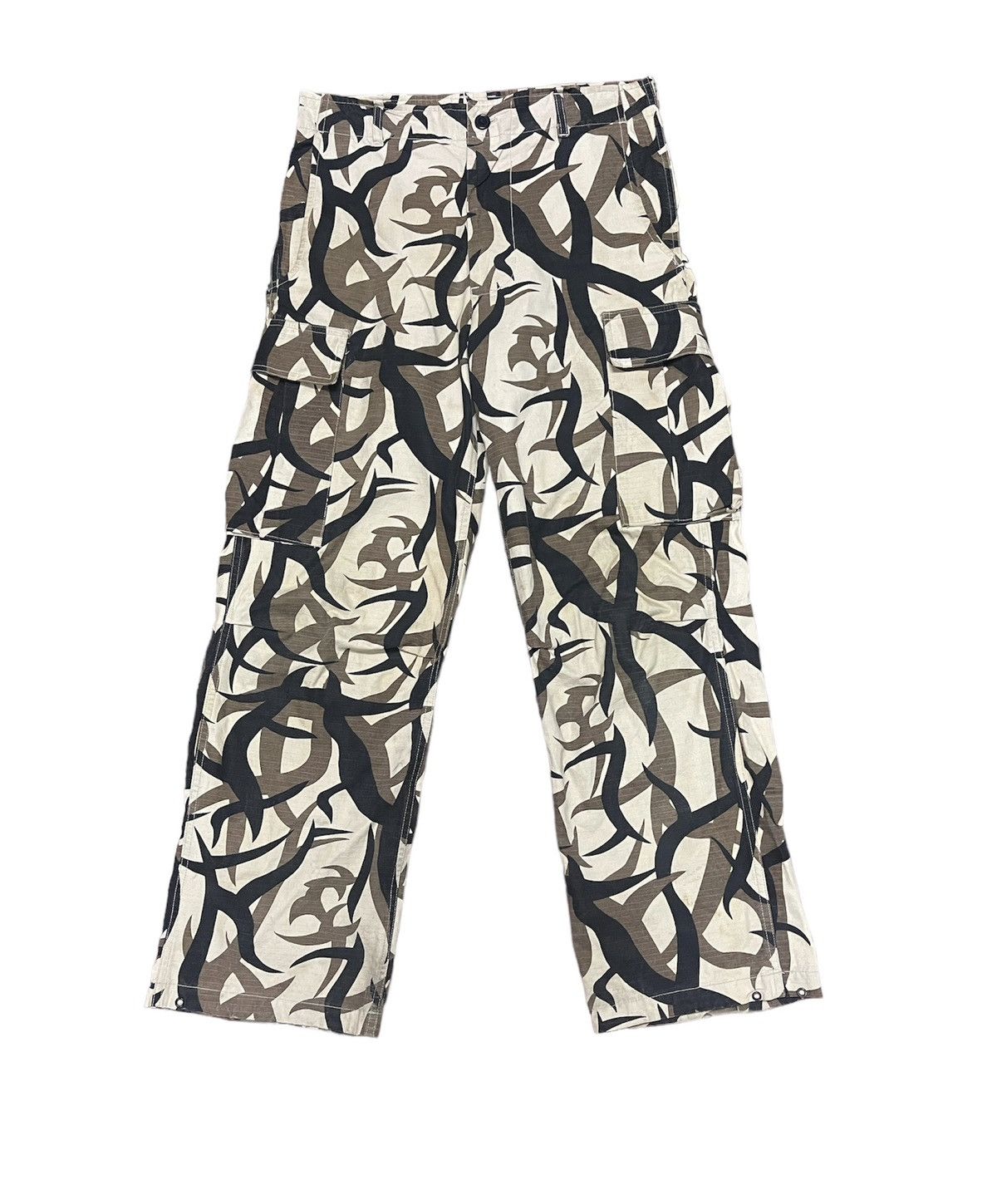 Analog Analog sports tribal camo cargo pants inspired by numbernine Size US 31 - 2 Thumbnail