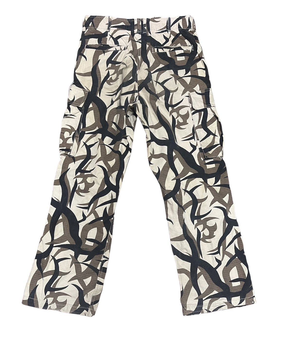 【Number Nine】04AW GIVE期4tribal camo pant 04 Number (N)ine Tribal Camo Cargo Pants | neverlandsupply