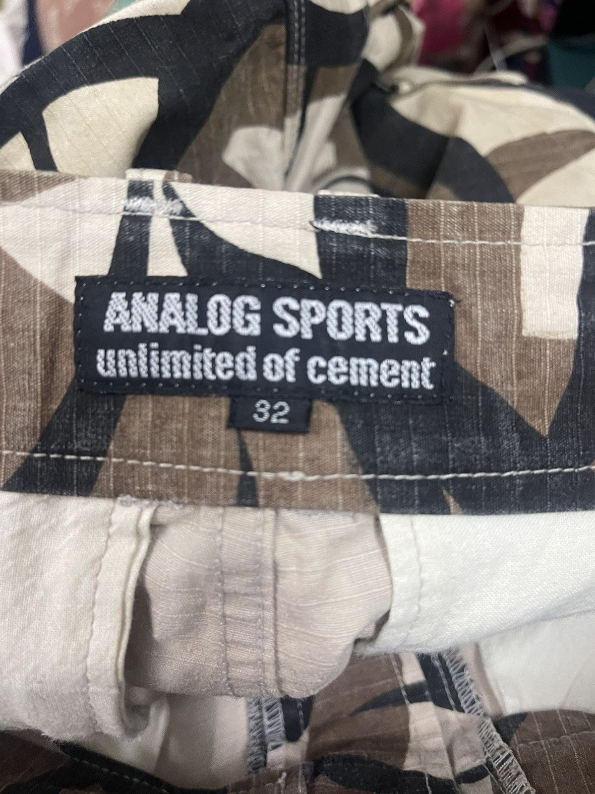 Analog Analog sports tribal camo cargo pants inspired by numbernine Size US 31 - 4 Thumbnail
