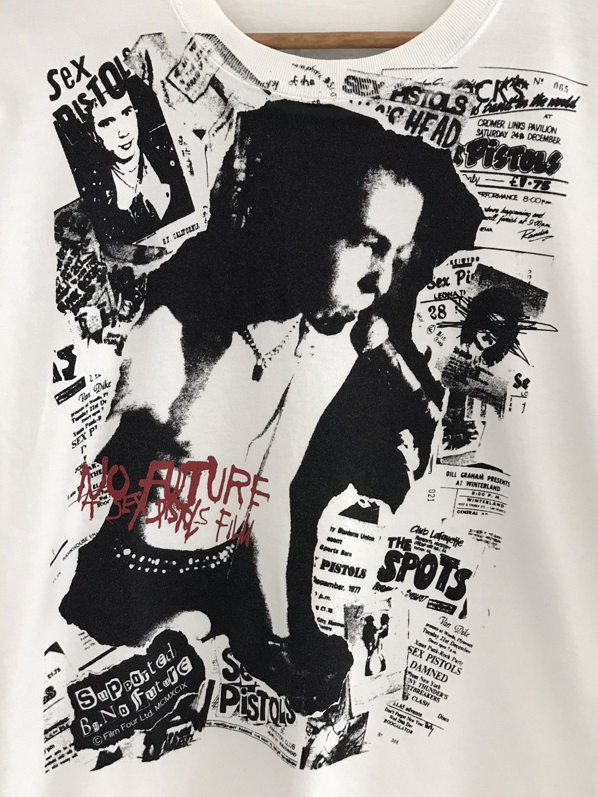 Japanese Brand Japanese Designer No Future Sex Pistol Film Punk T-shirt Size US M / EU 48-50 / 2 - 4 Thumbnail
