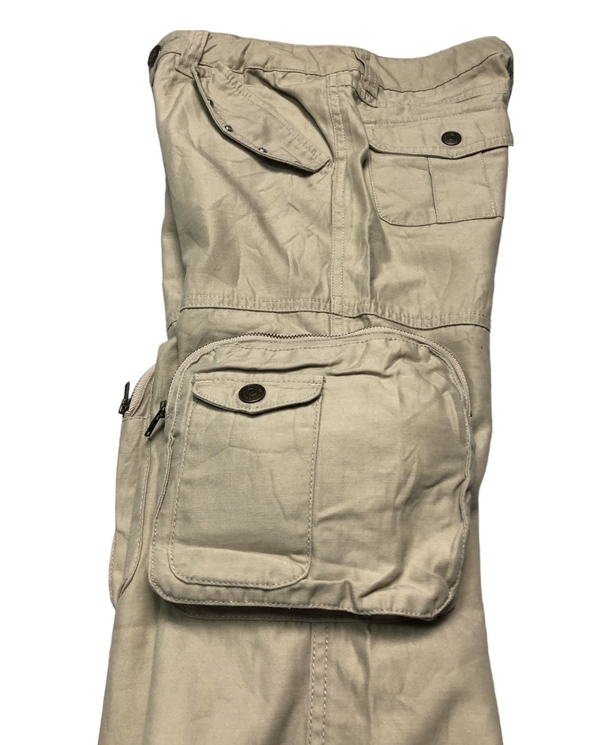 Japanese Brand Hiromichi Nakano Multipocket Pants Size US 26 / EU 42 - 7 Thumbnail