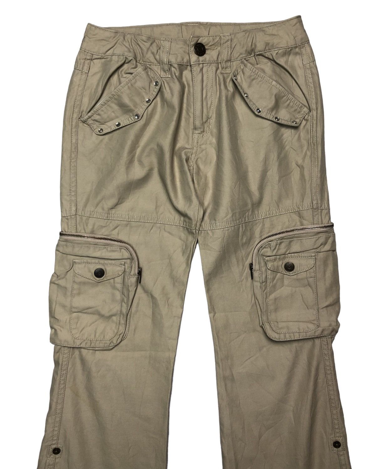 Japanese Brand Hiromichi Nakano Multipocket Pants Size US 26 / EU 42 - 4 Thumbnail
