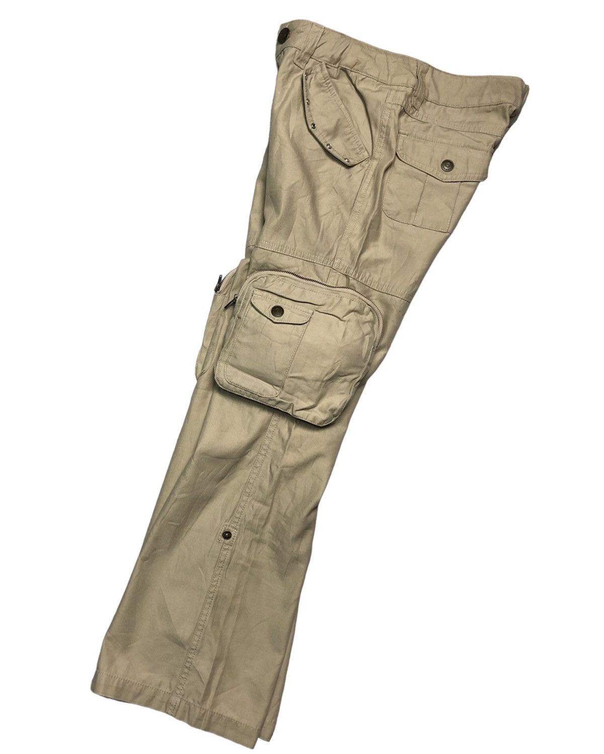 Japanese Brand Hiromichi Nakano Multipocket Pants Size US 26 / EU 42 - 3 Thumbnail