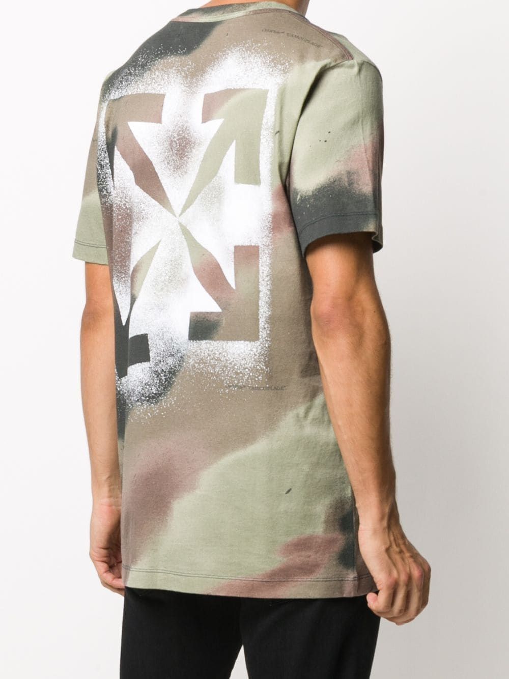 Off-White Camo Stencil Arrows T-Shirt Size XS / US 0-2 / IT 36-38 - 2 Thumbnail