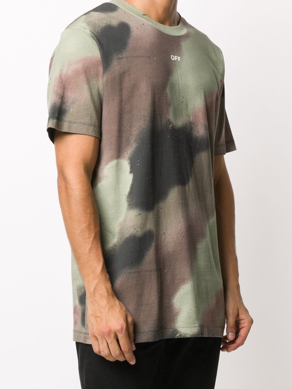 Off-White Camo Stencil Arrows T-Shirt Size XS / US 0-2 / IT 36-38 - 3 Thumbnail