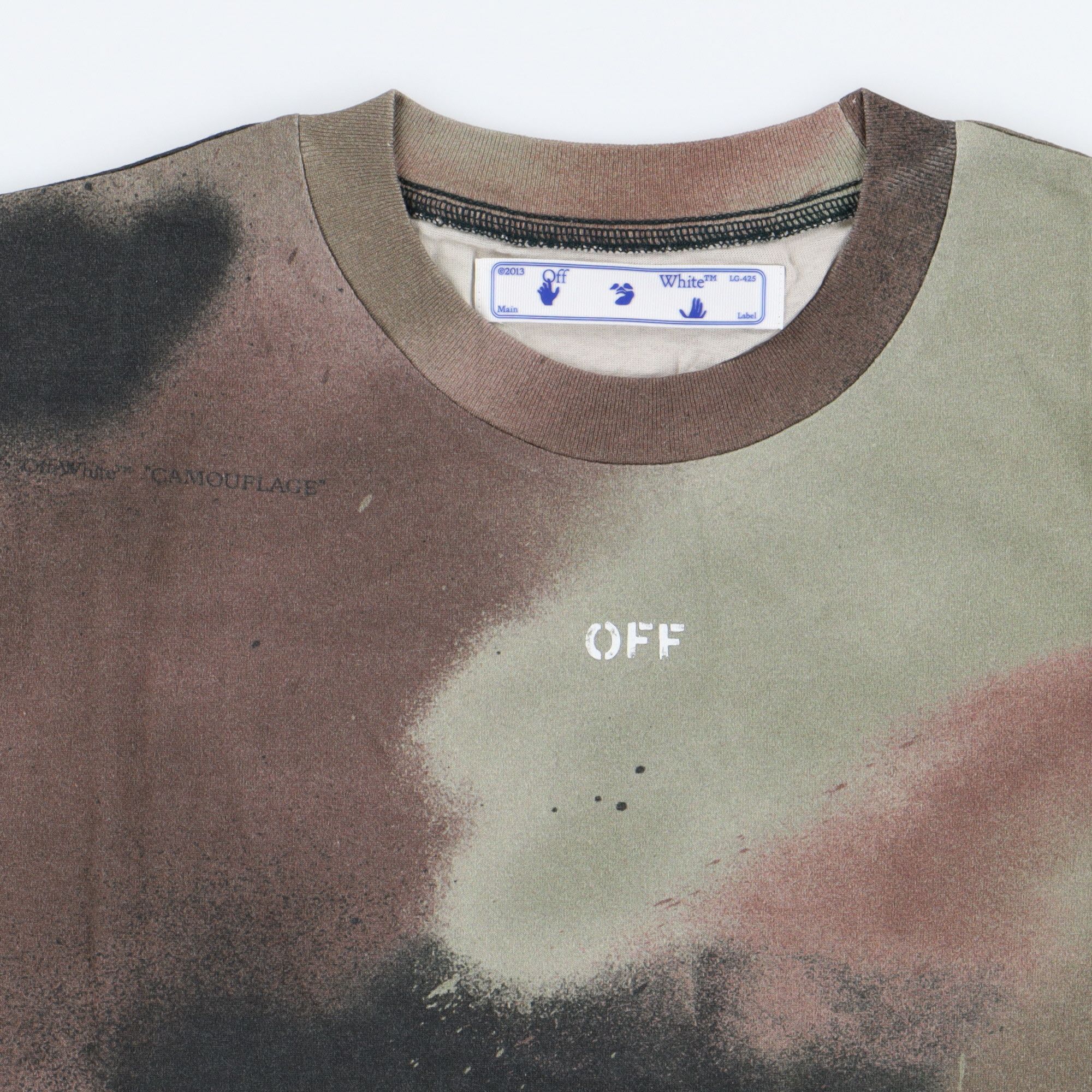 Off-White Camo Stencil Arrows T-Shirt Size XS / US 0-2 / IT 36-38 - 6 Thumbnail