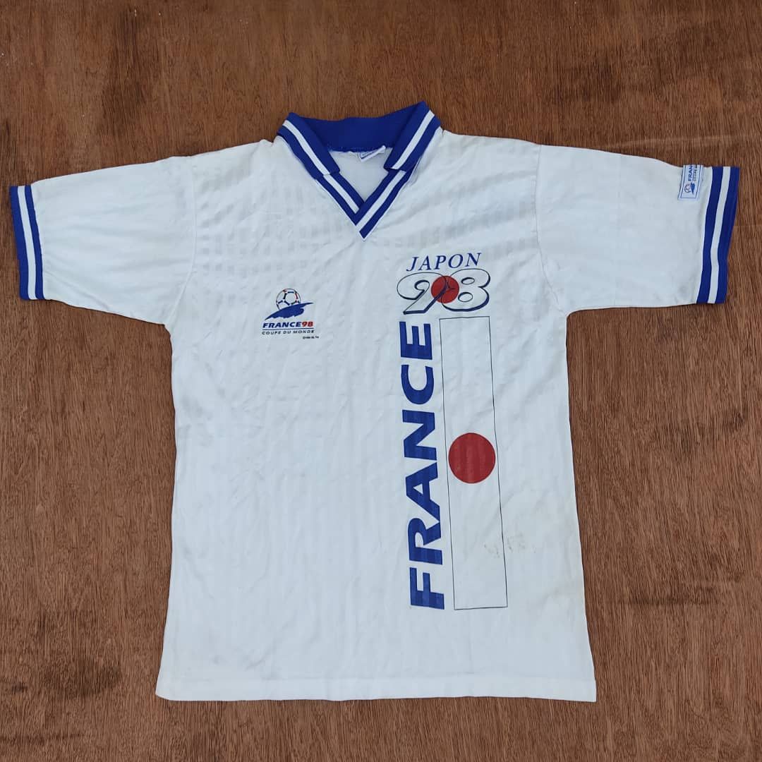 Vintage FIFA WORLD CUP FRANCE 98 Size US L / EU 52-54 / 3 - 1 Thumbnail
