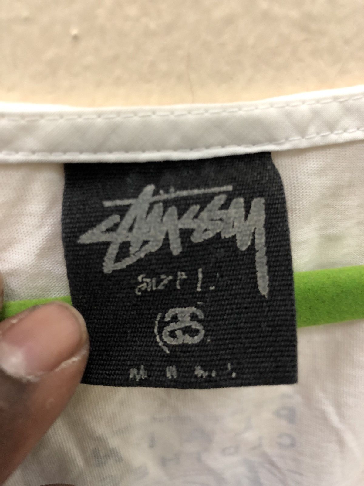 Stussy × Vintage Vintage 80s Singlet Stussy Ron Leighton -Campaign 1983-1986 Size US S / EU 44-46 / 1 - 5 Thumbnail