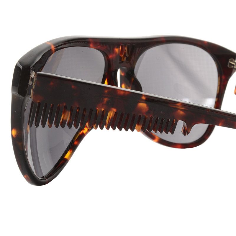Linda Farrow × Walter Van Beirendonck Walter Van Beirendonck Tshell Acetate Comb Detail Sunglasses Size ONE SIZE - 3 Thumbnail