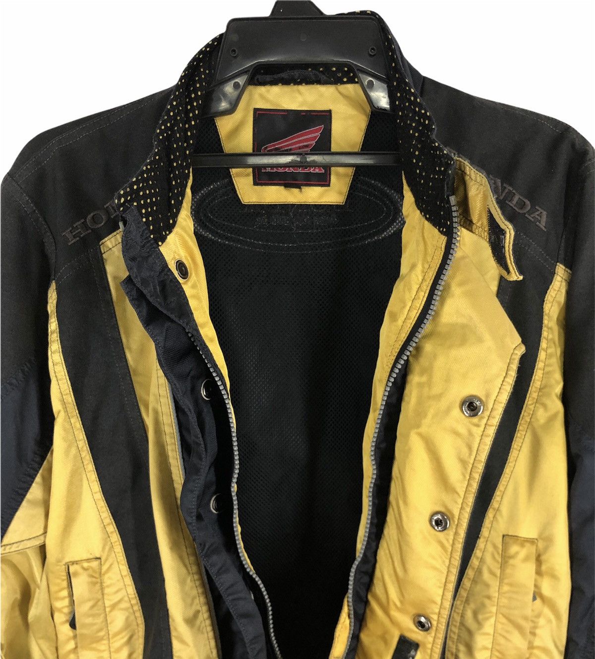 Honda × Sports Specialties Vintage 90s Vintage Honda jacket bombers zipper Size US L / EU 52-54 / 3 - 5 Thumbnail
