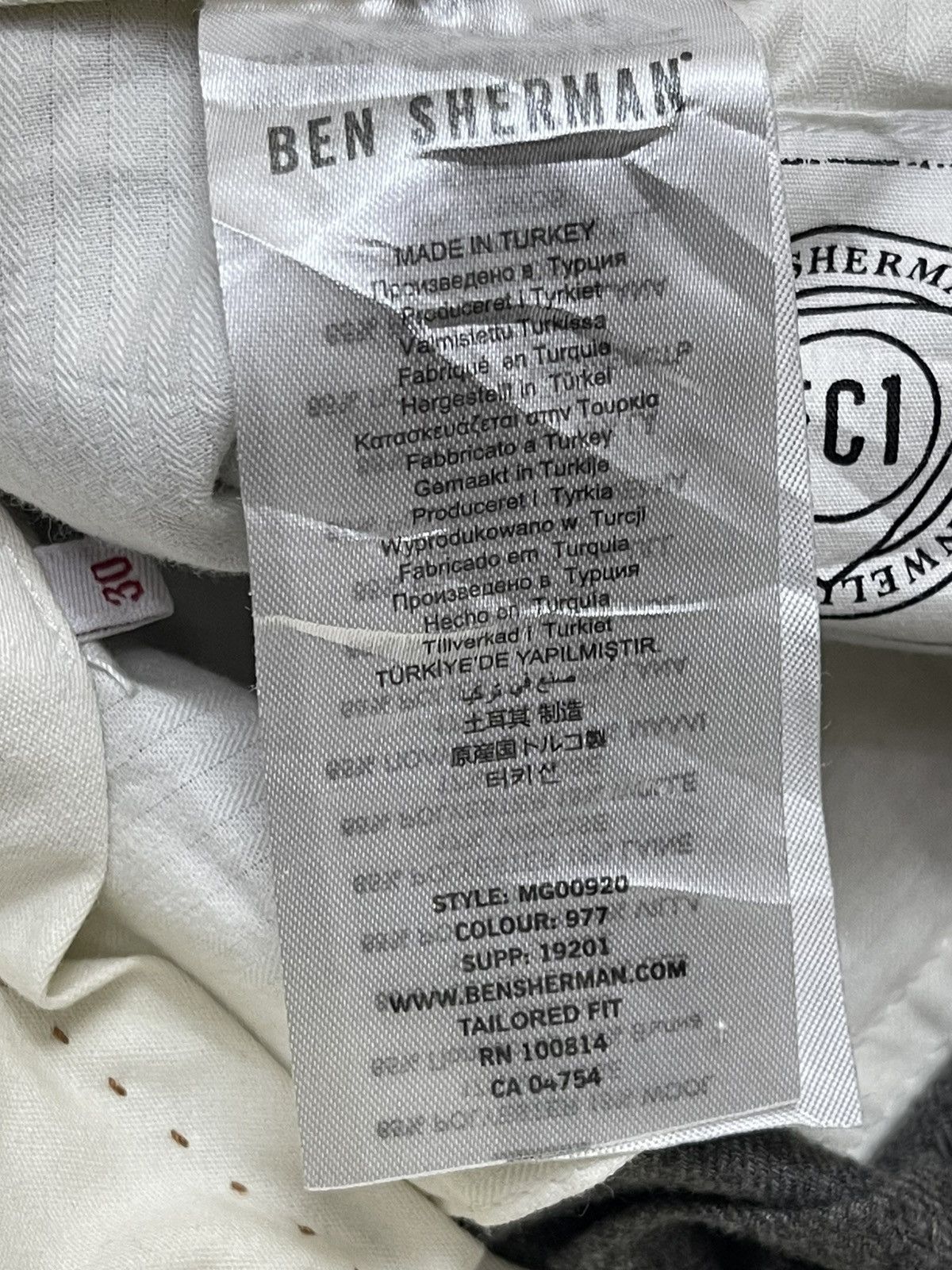 Ben Sherman Ben Sherman EC1 Chino Pants Size US 30 / EU 46 - 13 Thumbnail
