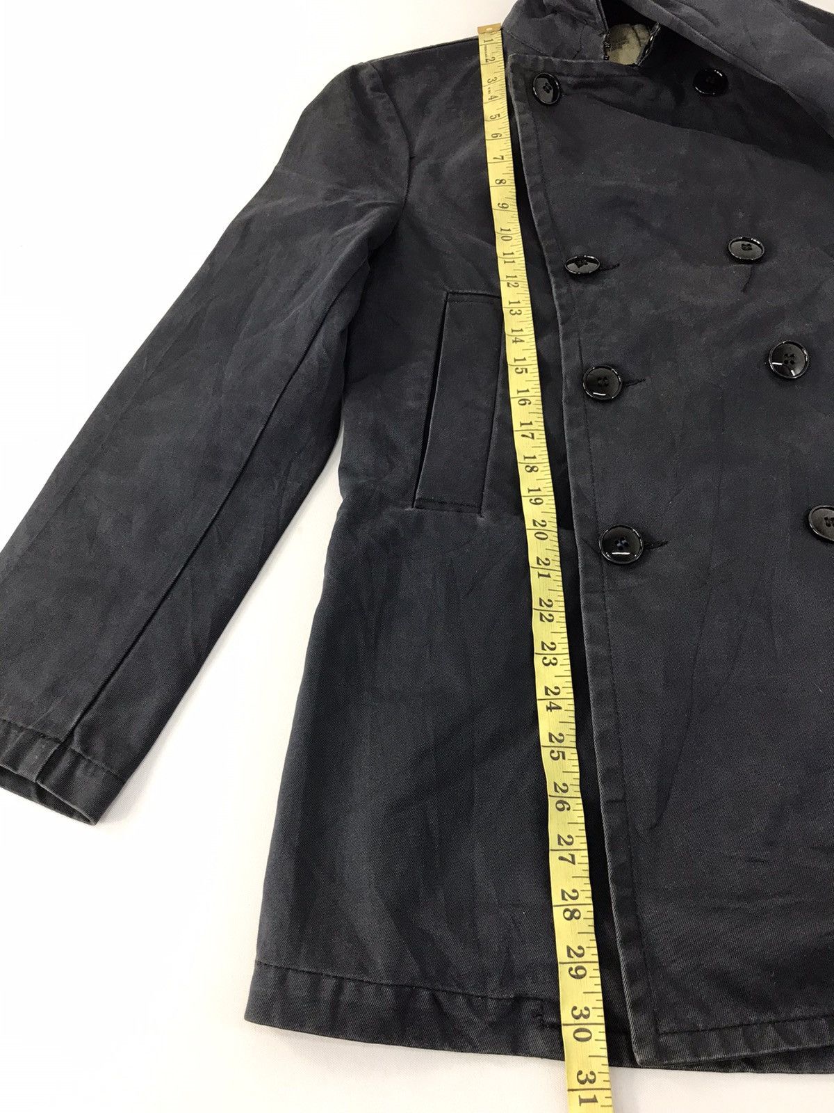 CABANE de ZUCCa × Vintage Zucca De Cabane Travail Jacket Blazer Coat Double Breasted Size 42R - 11 Thumbnail