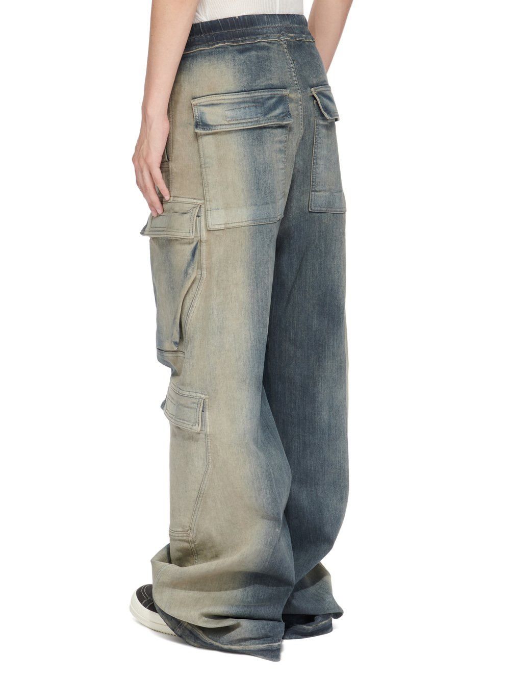 Rick Owens NEW | SS23 EDFU DOUBLE CARGO JUMBO BELA MINERAL PEARL DEGRAD Size US 32 / EU 48 - 4 Thumbnail