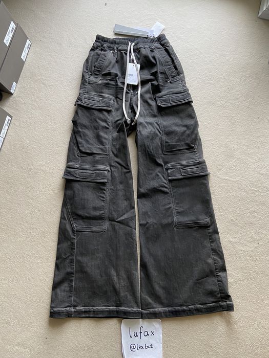 Rick Owens Drkshdw NEW | SS23 EDFU DOUBLE CARGO JUMBO BELA BAGGY