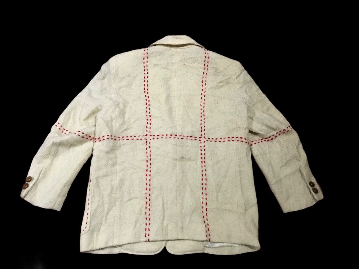 Issey Miyake 🔥rare🔥Issey Miyake wool distressed jacket Size US M / EU 48-50 / 2 - 7 Thumbnail